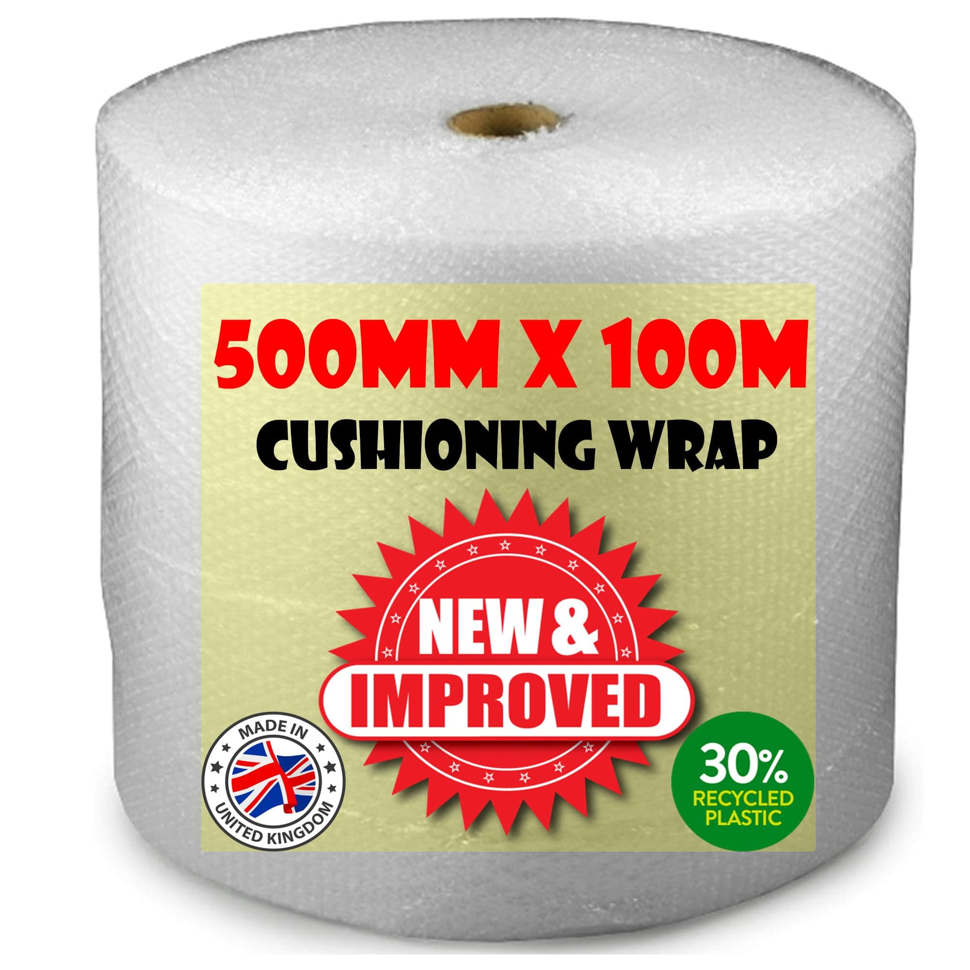 Bubble Wrap Roll 500mm x 100m (Small Air Bubbles)