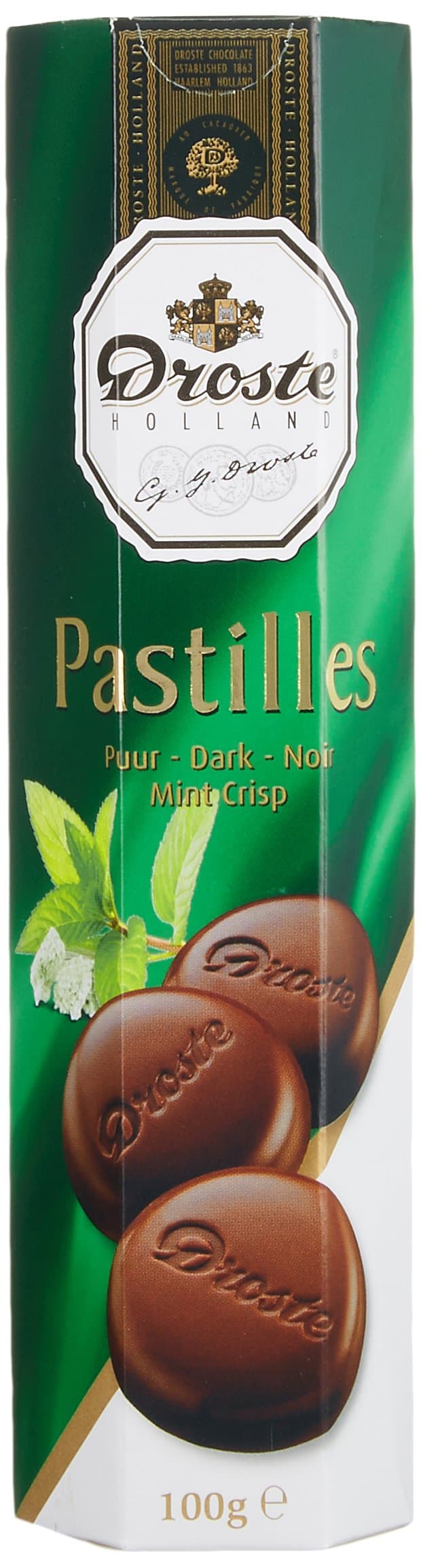 DrosteDark Mint Crisp 100g X 12 this