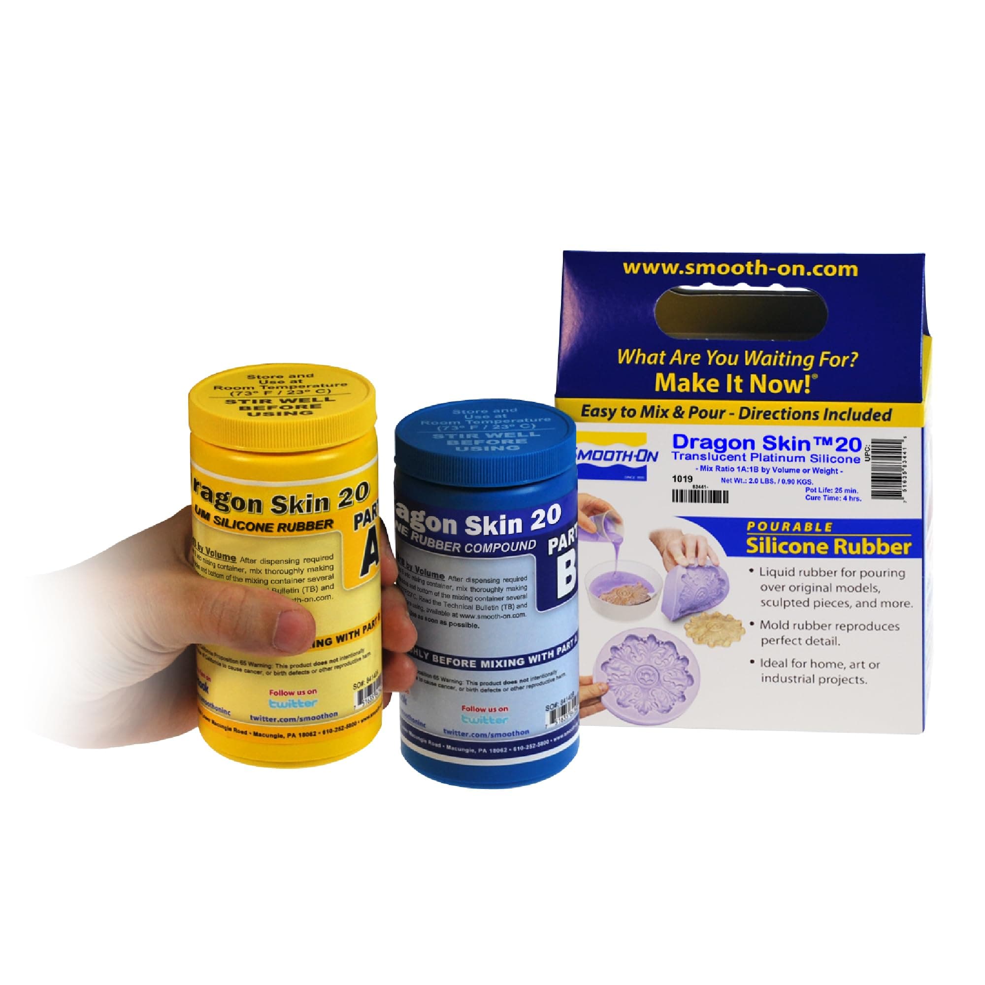 Smooth-on Dragon Skin 20 Mold Making Silicone Rubber - Trial Unit