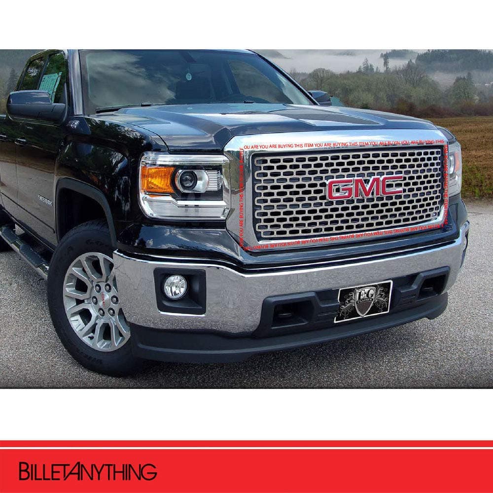 E&G Classics GMC Sierra 1500 Chrome Z Grille - Denali Style
