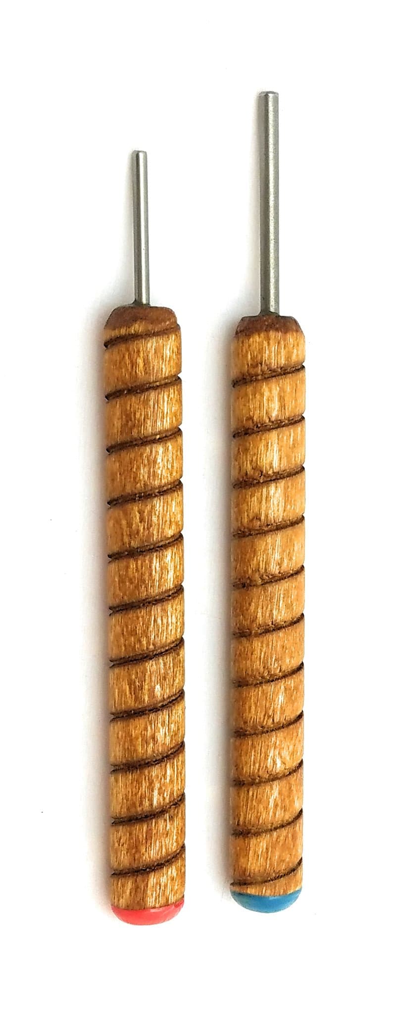 Paper Bead Roller Quilling Tool Set of Two 1/8 Inch & 3/32 Inch Slotted Metal Winding Pin for Paper Jewelry Making