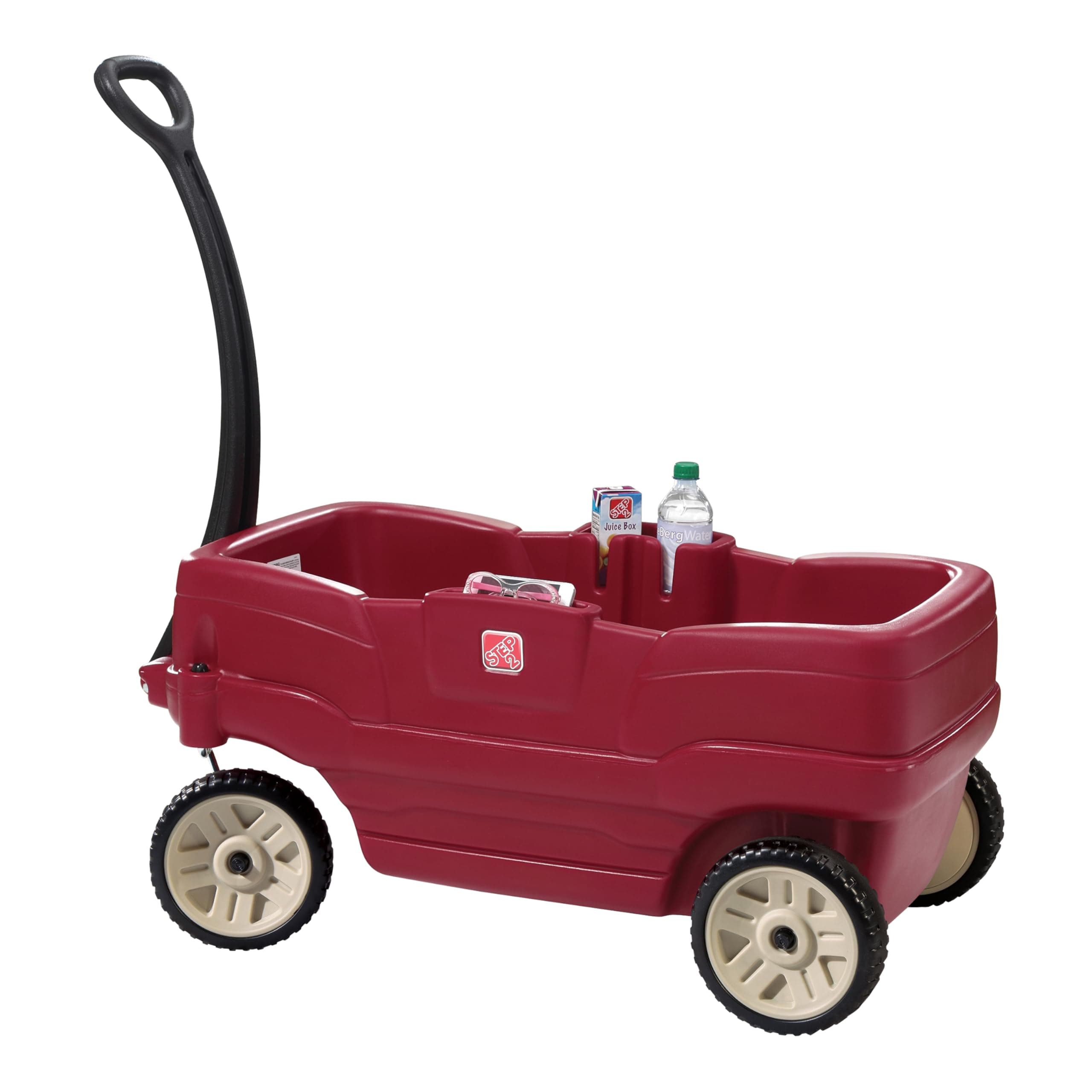Neighborhood Wagon With Seats, Red