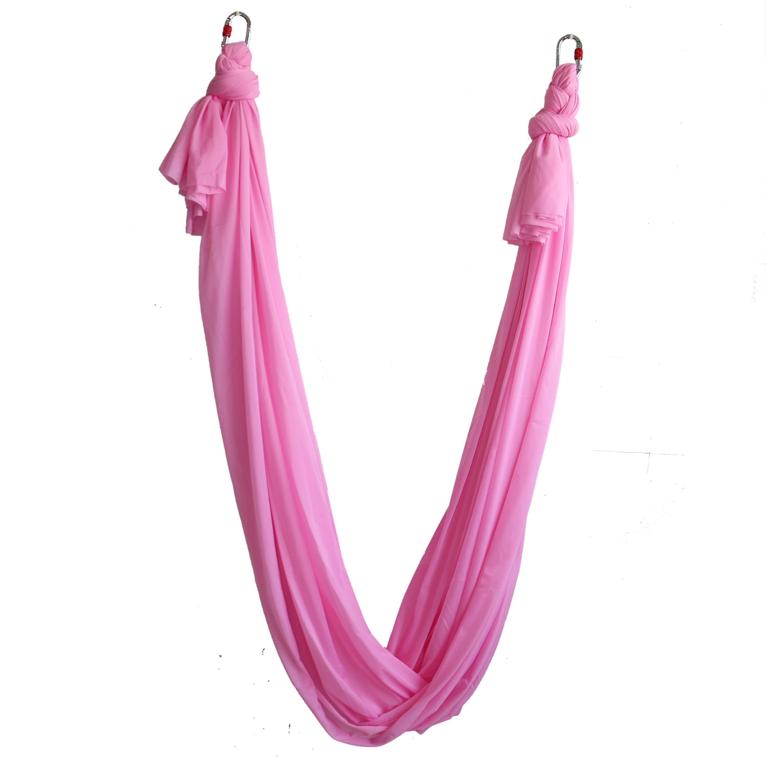 5.5yard Decompression Hammock Inversion Gravity Aerial Traction Yoga Gym Swing Hanging with Carabiners for Home & Outsides Sports to Shape Body