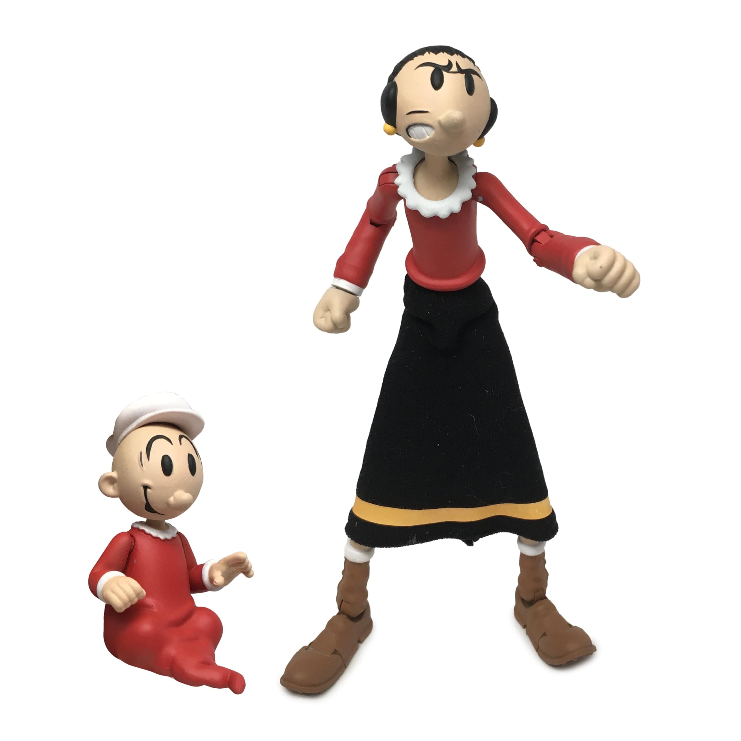 Boss Fight Studio Popeye Classics: Olive OYL 1:12 Scale Action Figure,Multicolor
