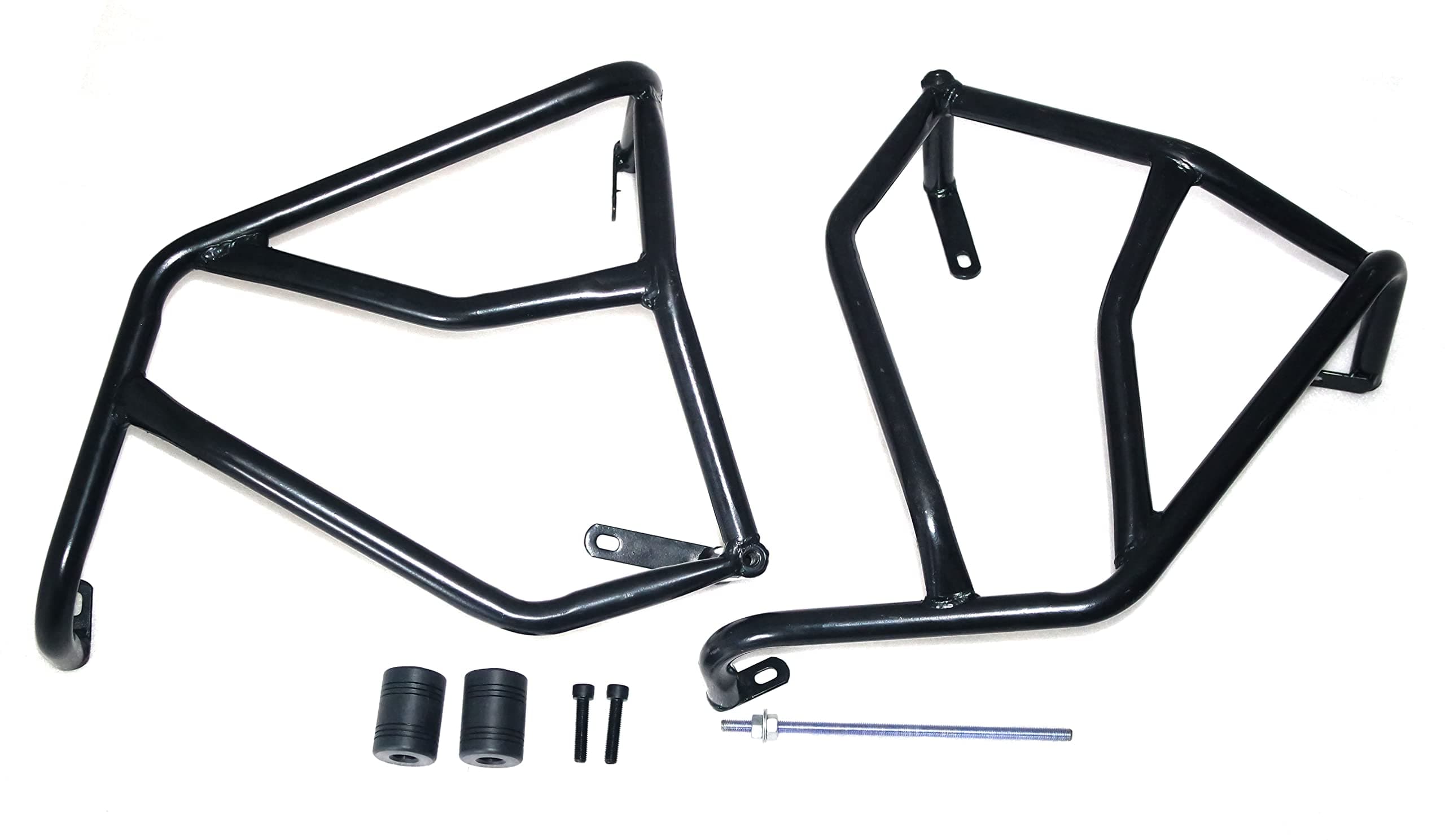 AEspares Heavy Duty Leg Guard Crash Bar Engine Frame Compatible with Royal Enfield Hunter 350cc