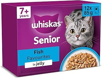 7+ Cat Pouches Fish Favourites in Jelly 12x85g