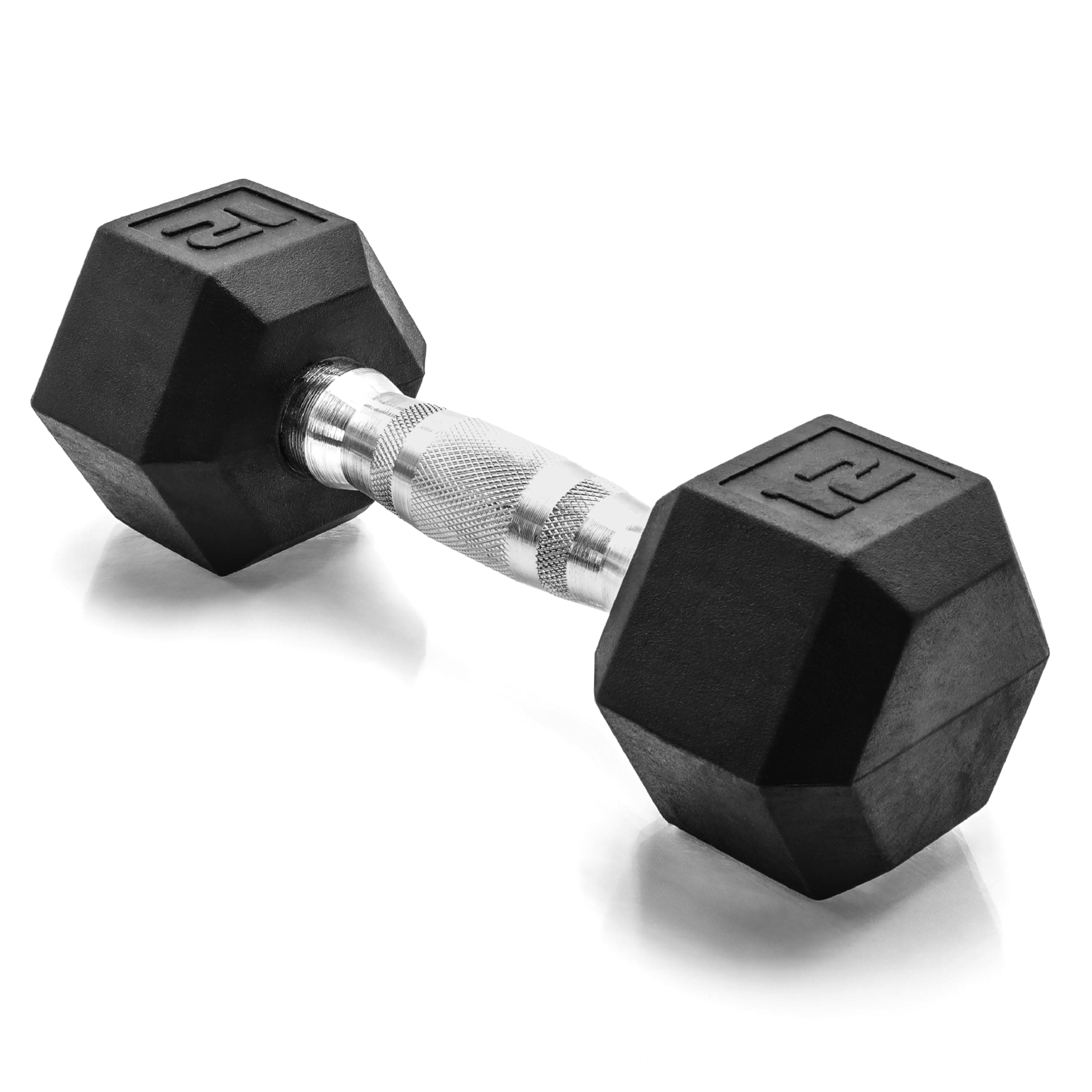 Coated Hex Dumbbell Weight - Single | 10-120 lbs | Multiple Options