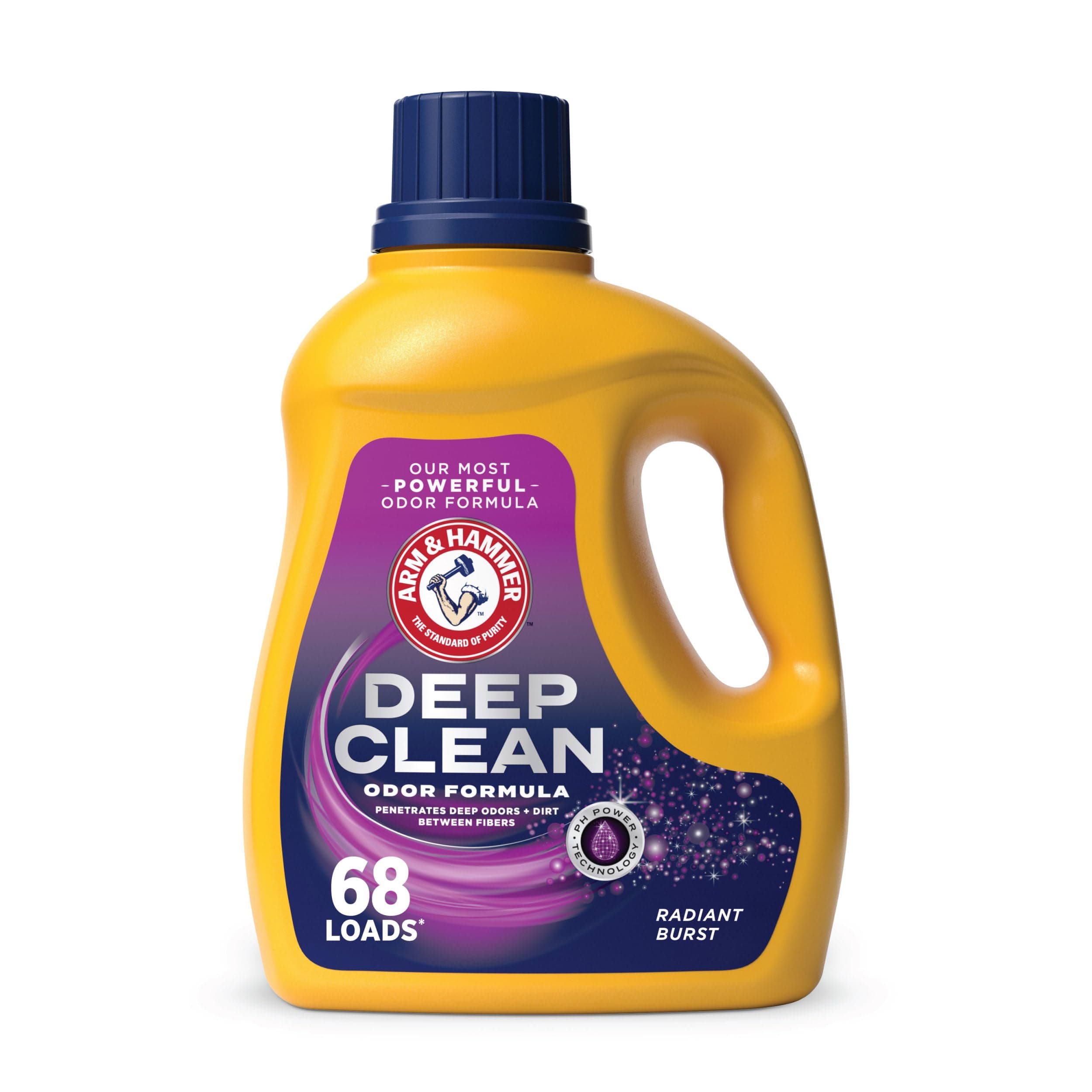 Deep Clean Odor Formula, Liquid Laundry Detergent, 102 fl oz, 68 Loads