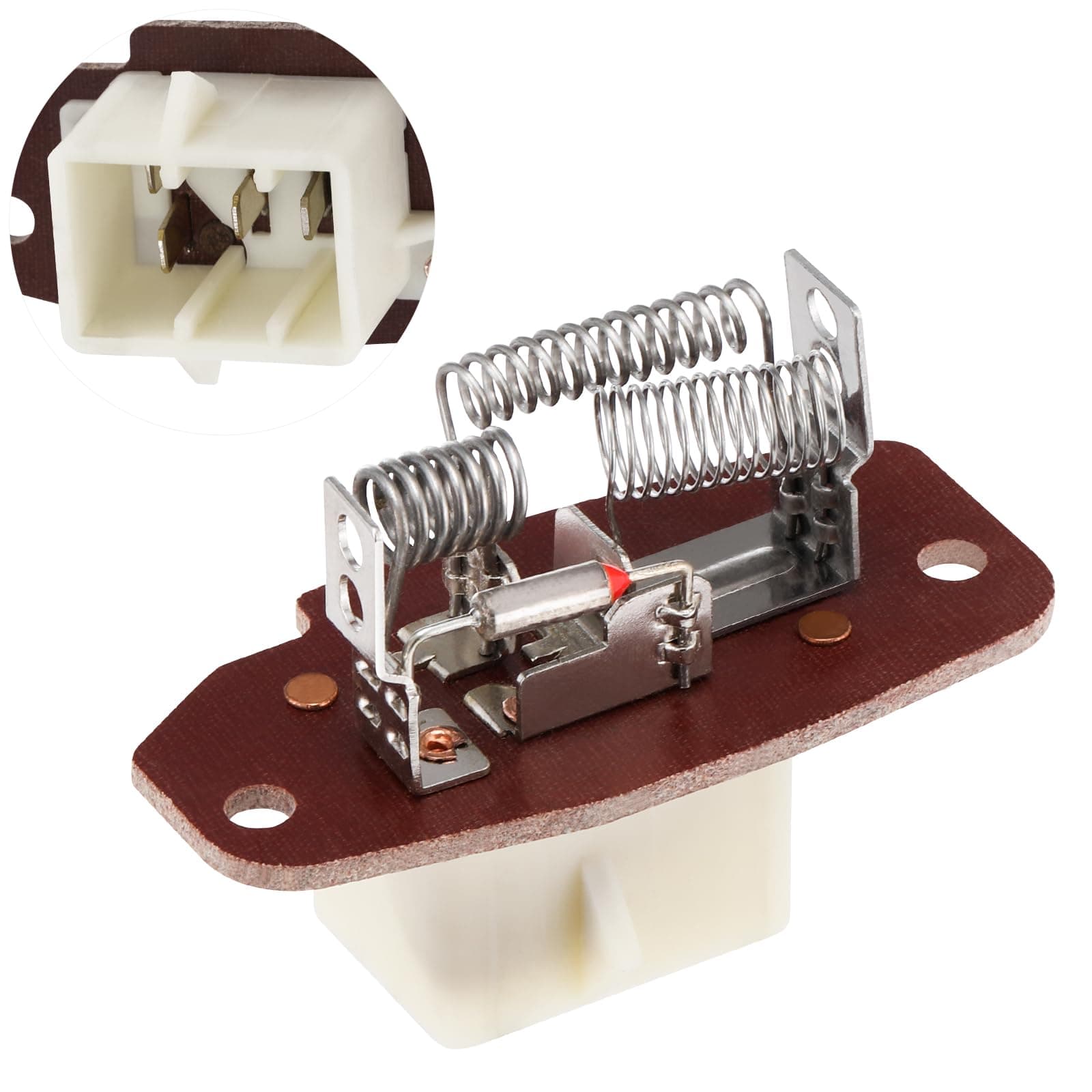 ACLONG HVAC Blower Motor Resistor AC Blower Control Module Resistor Fit for Ford E-150 E-250 E-350 E-450 E-550 2003-2014, F-250 F-350 F-450 F-550 1999-2007 Super Duty Replaces 4C2Z19A706AA 973-013