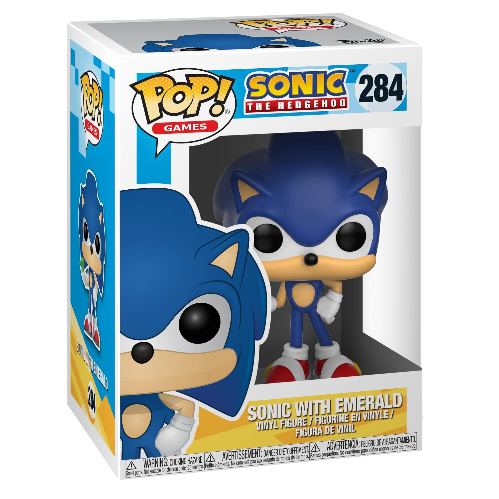 FUNKO POP! GAMES: Sonic - Sonic w/ Emerald