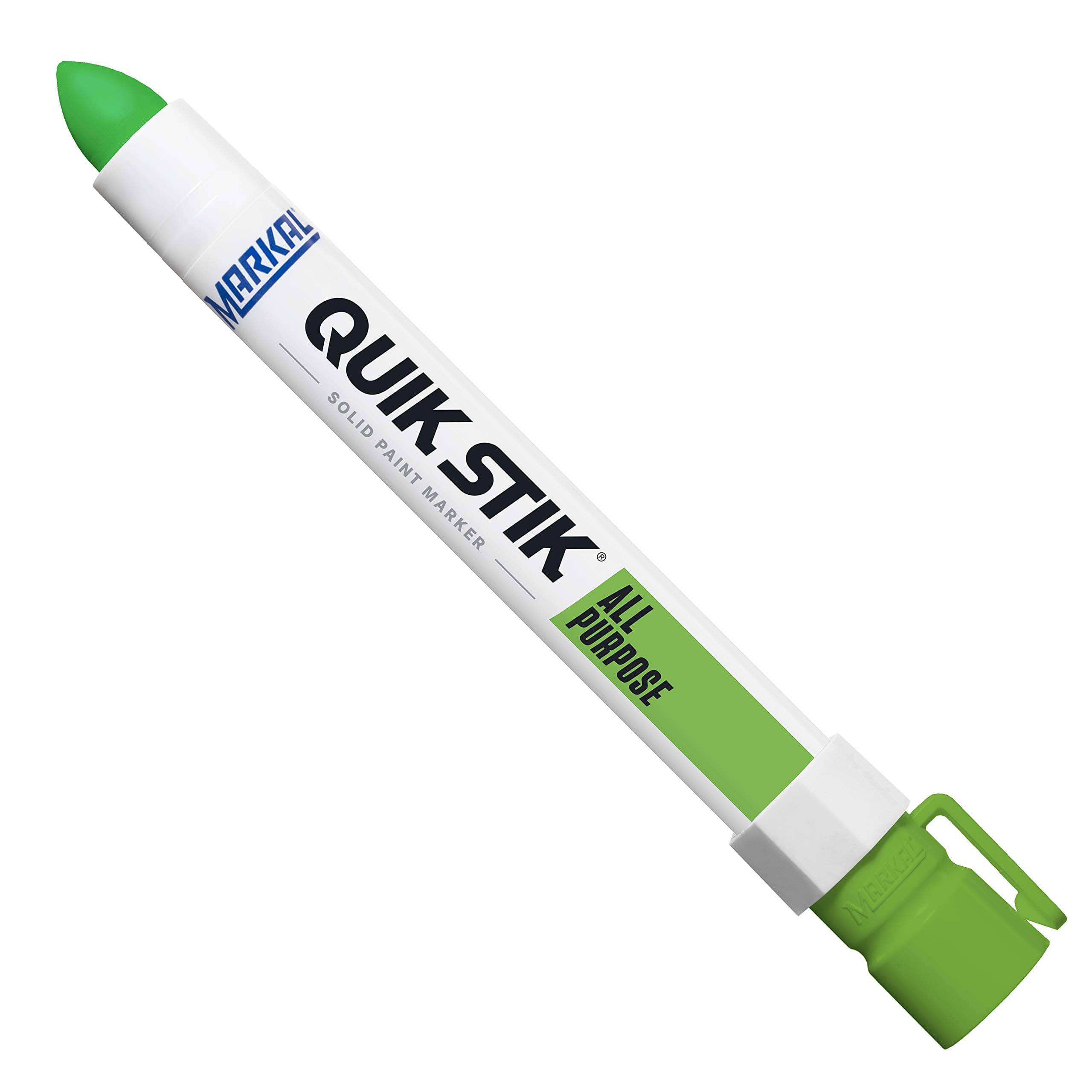 61042 Quik Stik All Purpose Solid Paint Marker, Fluorescent Green (Pack of 12)