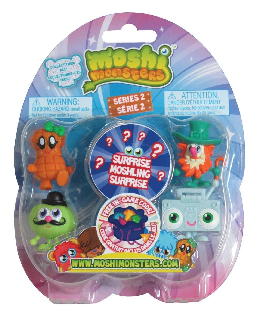 Moshi Monsters Toy - Series 2 (5-Pack)
