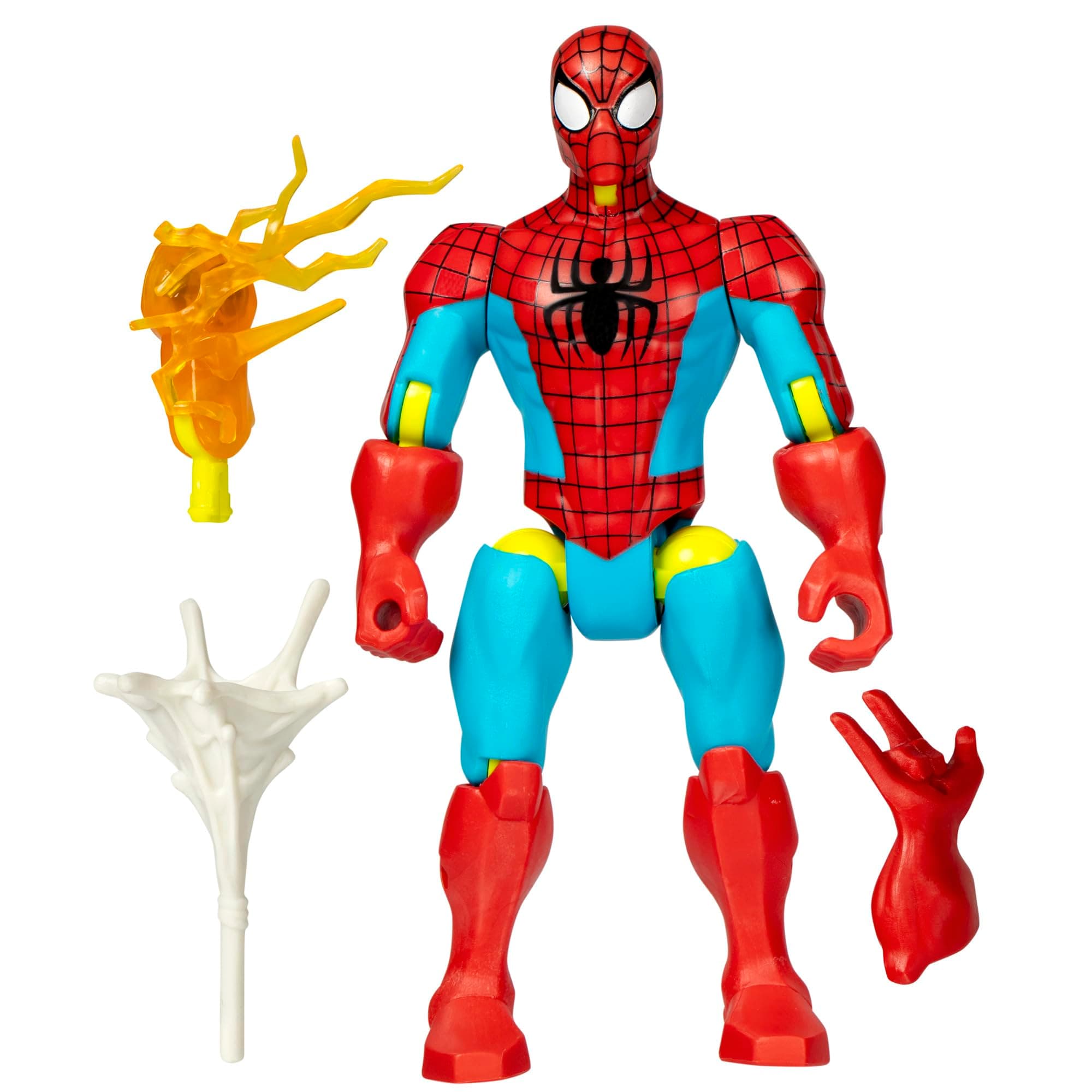 Spider-Man Marvel MixMashers Custom Mix-and-Match Action Figure & Accessories, 5-Inch-Scale Super Hero Toys for Kids Ages 4+