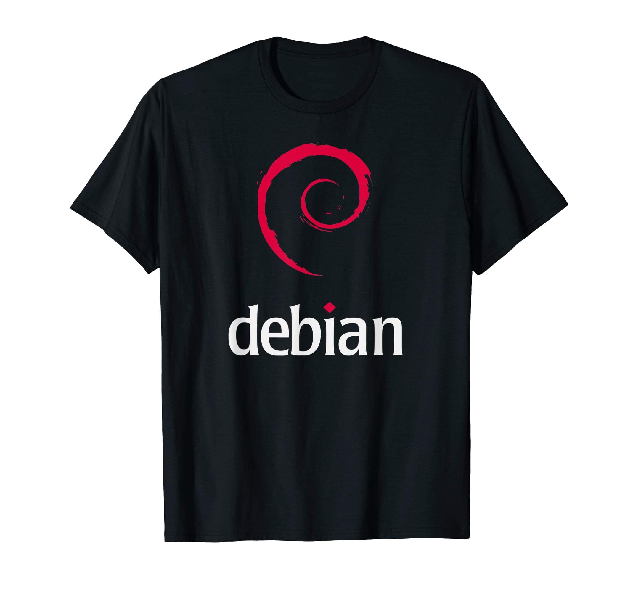 Linux lover T-Shirt Debian tagline Spiral Logo OpenSource Os T-ShirtOEKO-TEX STANDARD 100