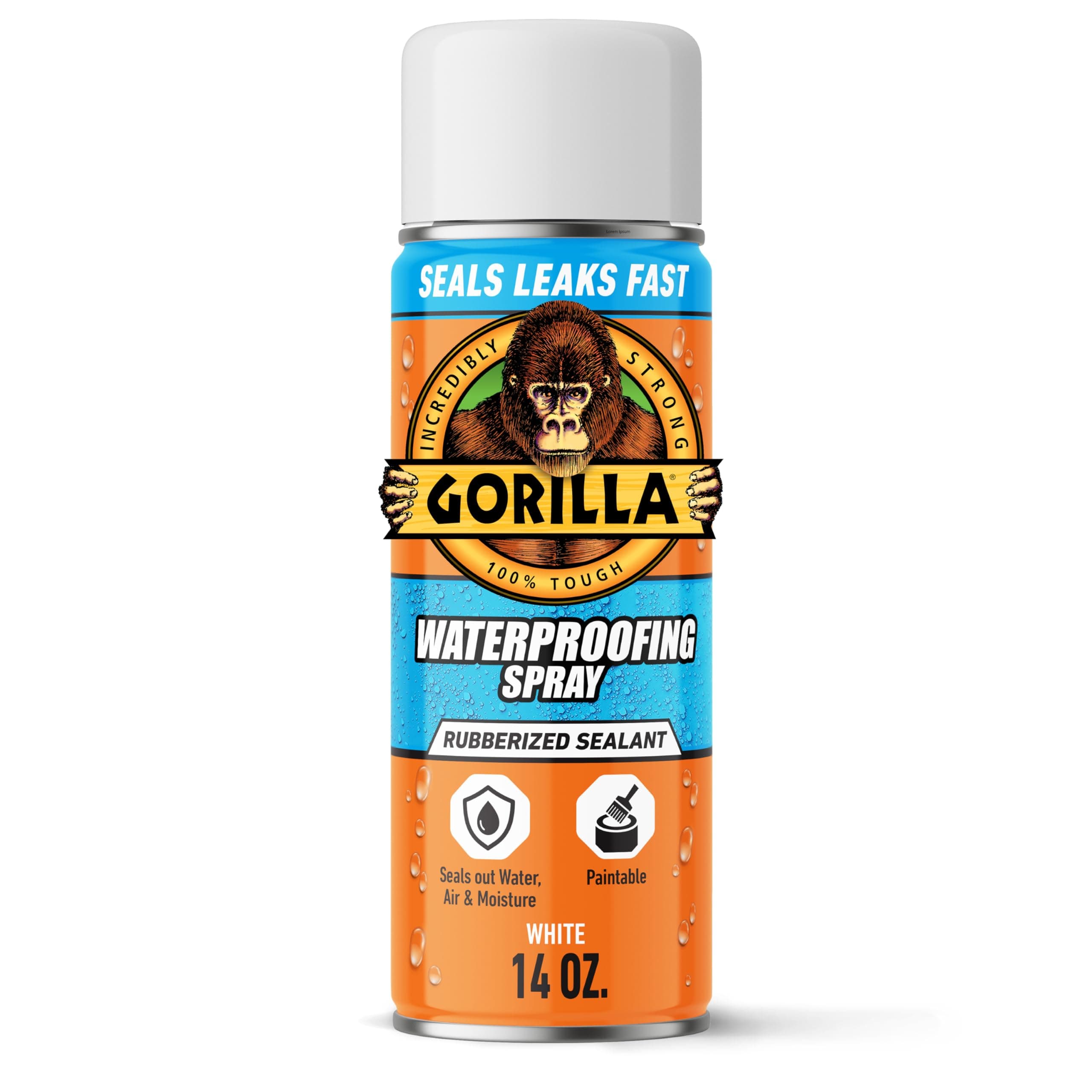 Gorilla 14oz White Spray Sealant