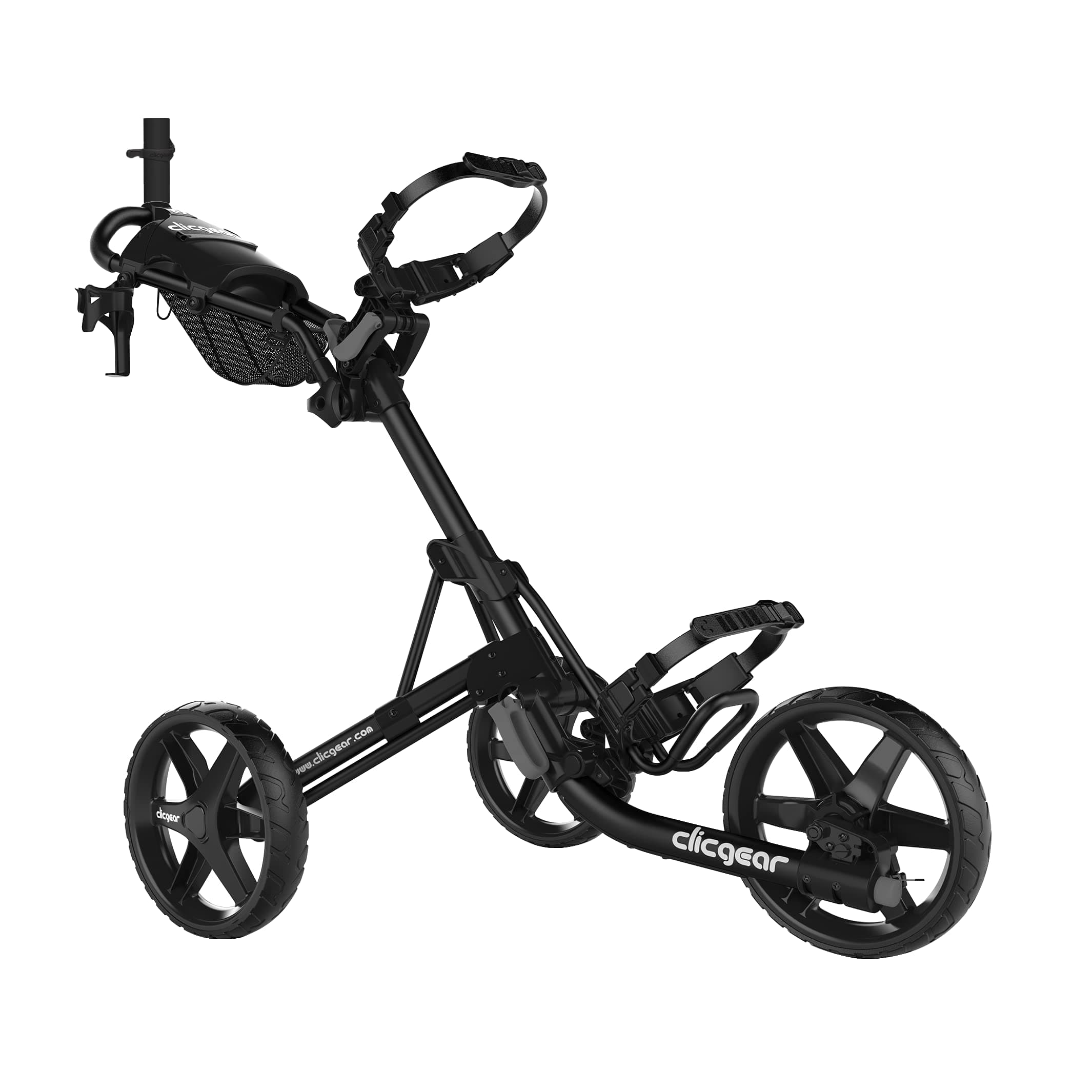 Clicgear Model 4.0 Golf Push Cart, 3-Wheel Foldable Walking Golf Cart