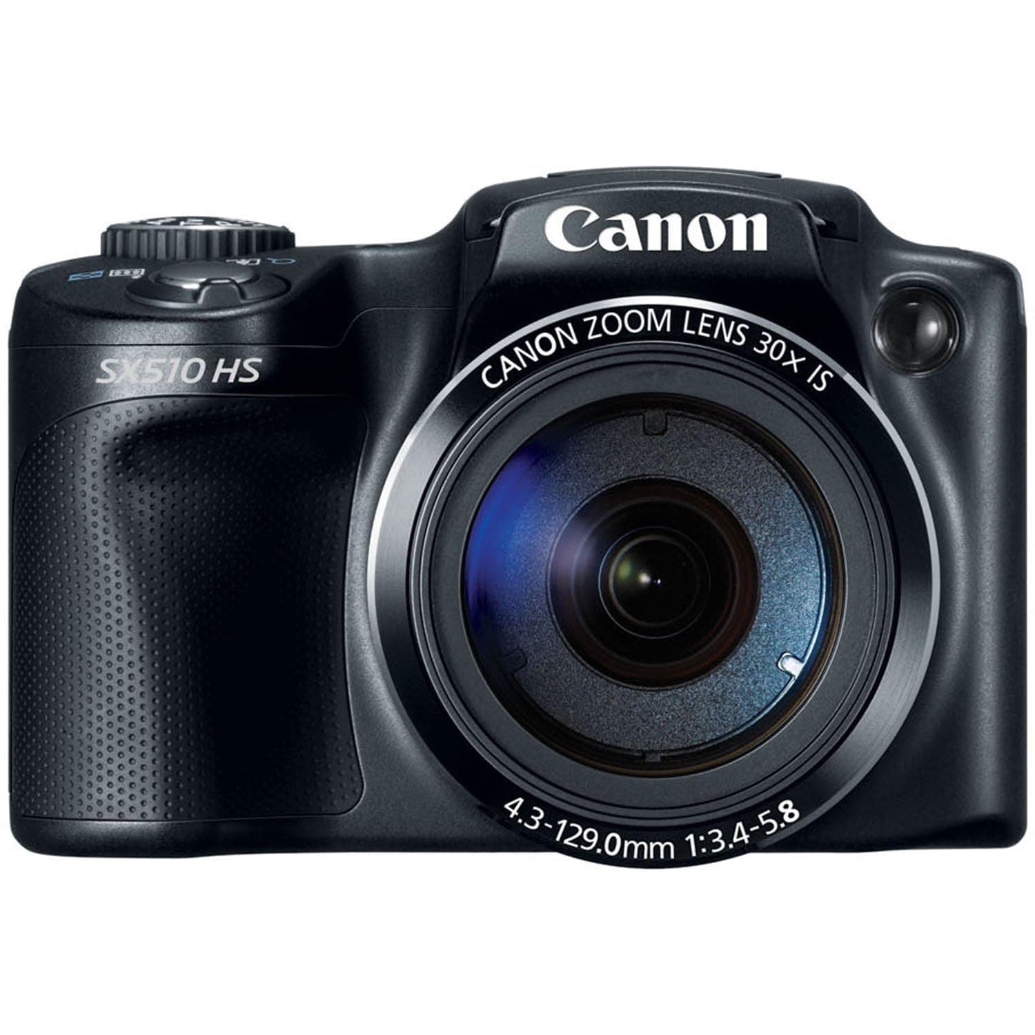 Canon PowerShot SX510 HS Digital Camera, Black (Renewed)