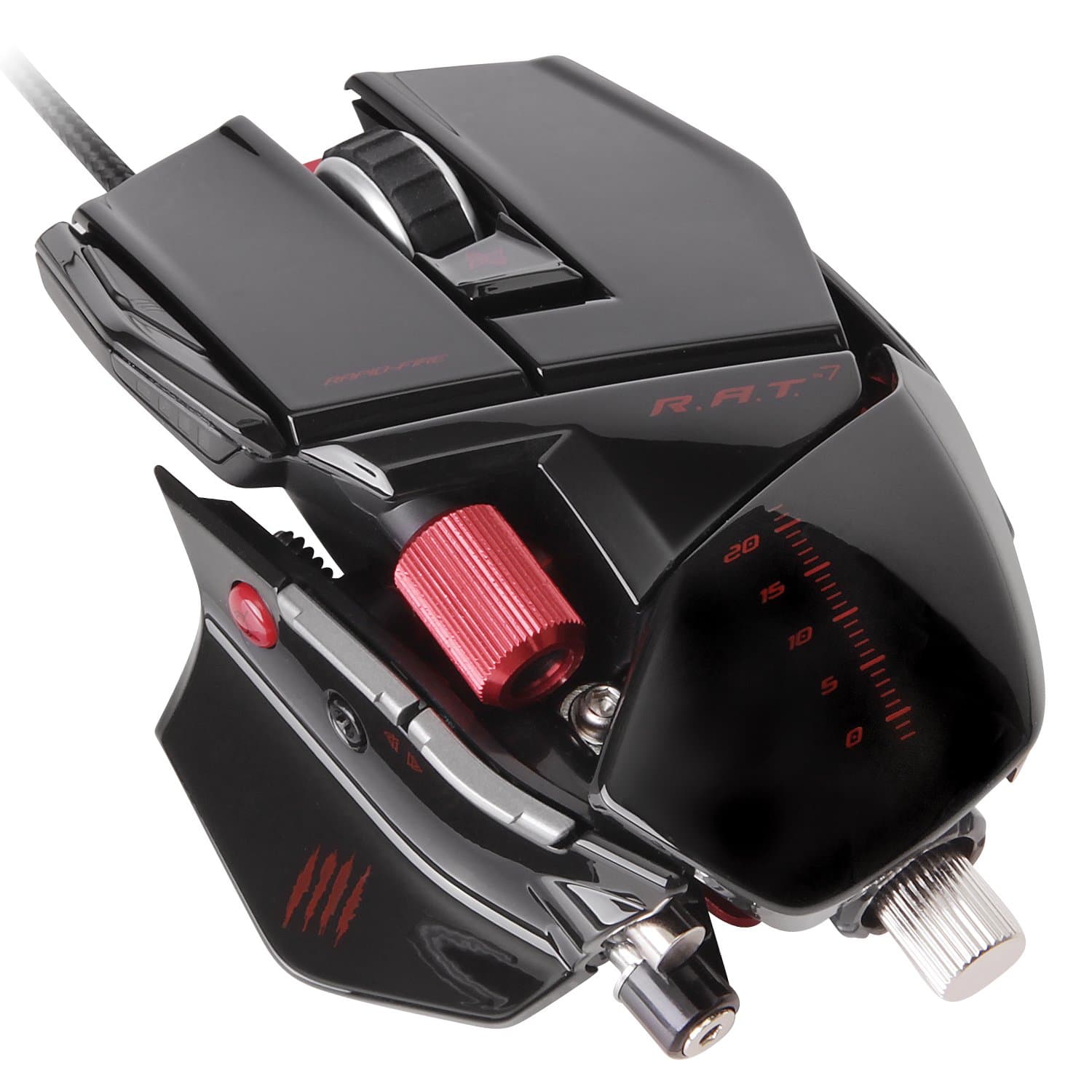 Mad Catz R.A.T.7 Gaming Mouse for PC and Mac