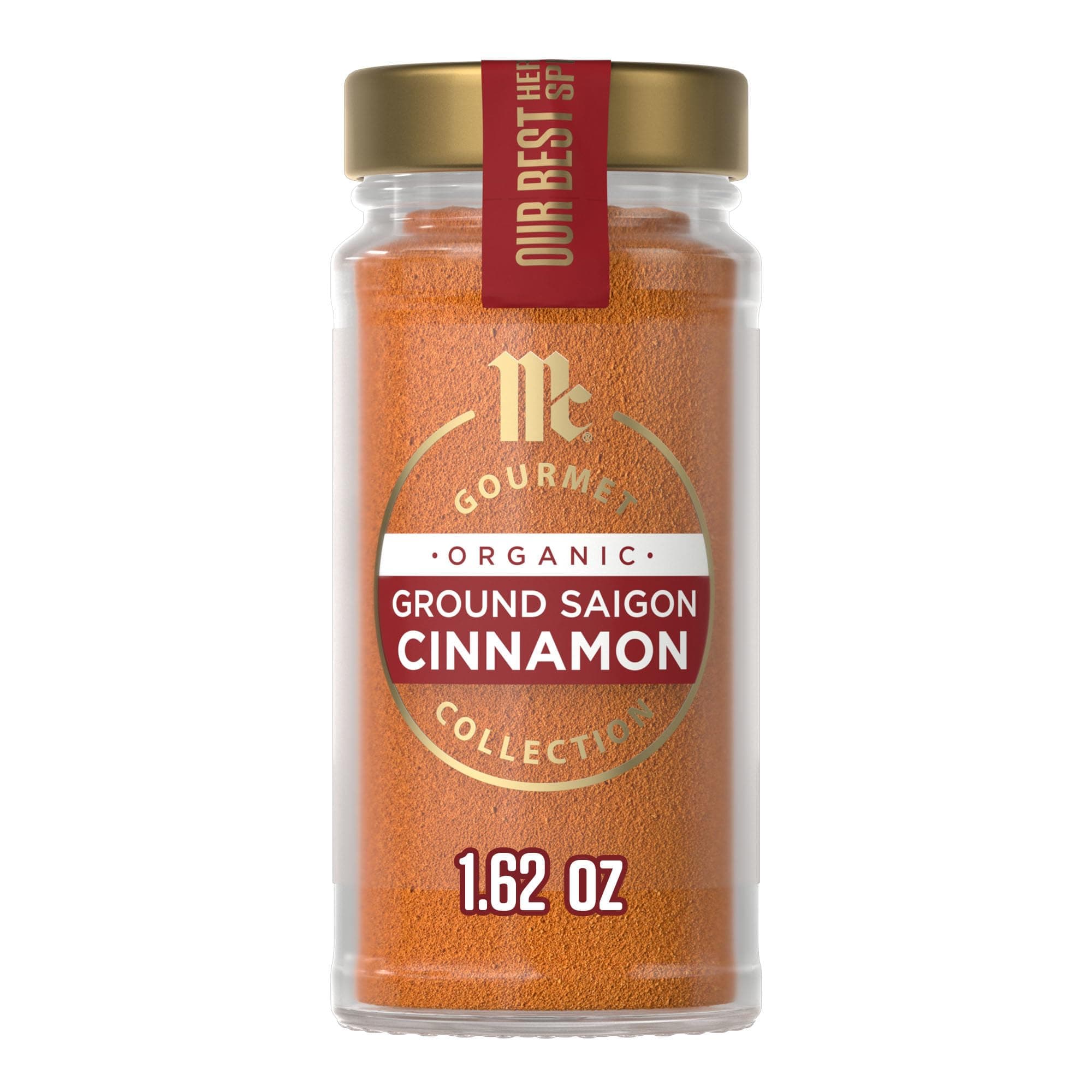Organic Ground Saigon Cinnamon, 1.25 oz