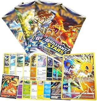 KS ENTERPRISE Sword & Shield Sealed Pack (4 Pack-Total 32 Cards) | Totally Surprising Sealed Pack Card Game with Attractive Paper Box for All (4 Pack 32 Cards)