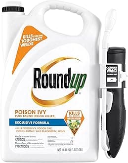 Poison Ivy Plus Tough Brush Killer₂ with Comfort Wand, Visible Results in Hours, 1 gal.