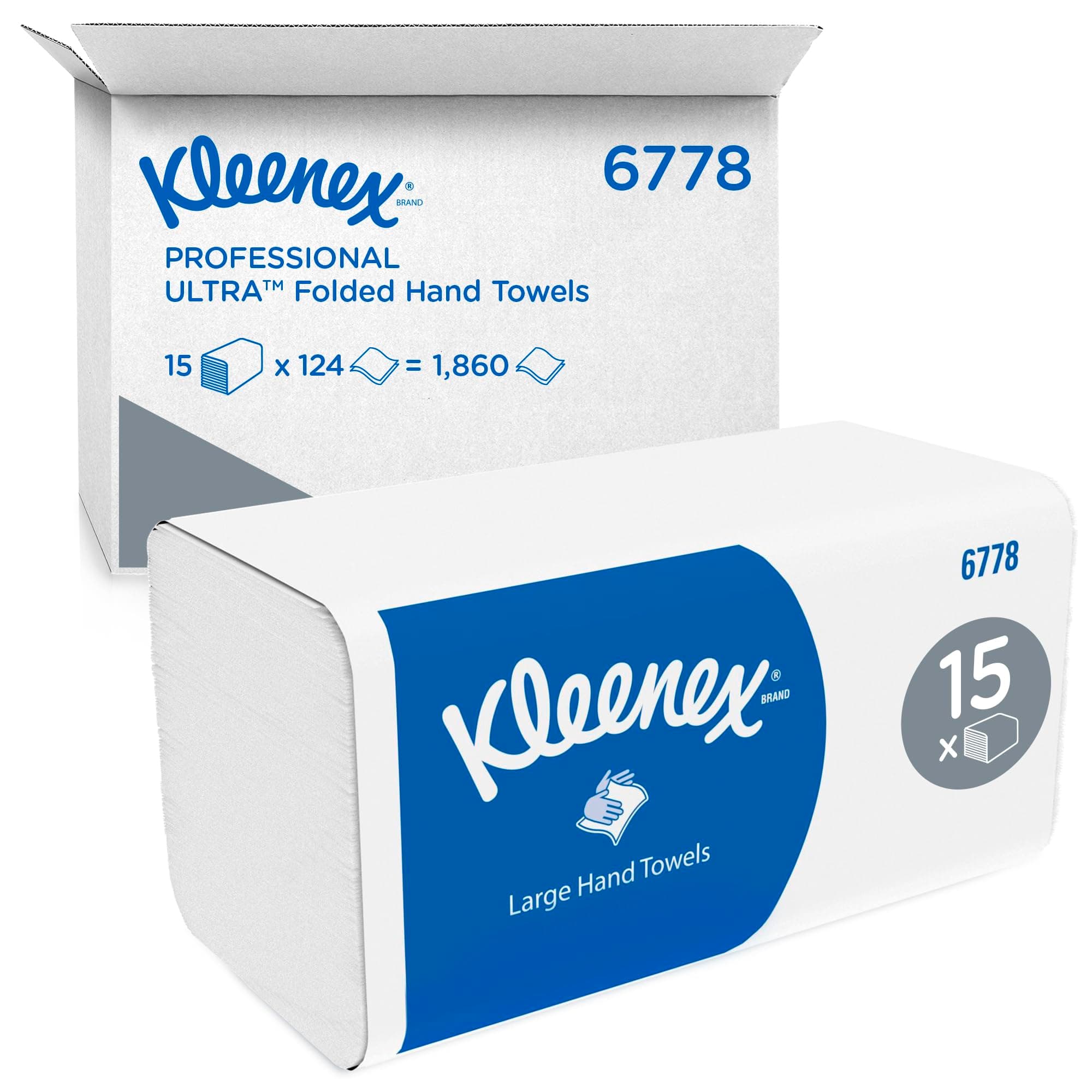 Kleenex Large Interfold Hand Towels, 6778