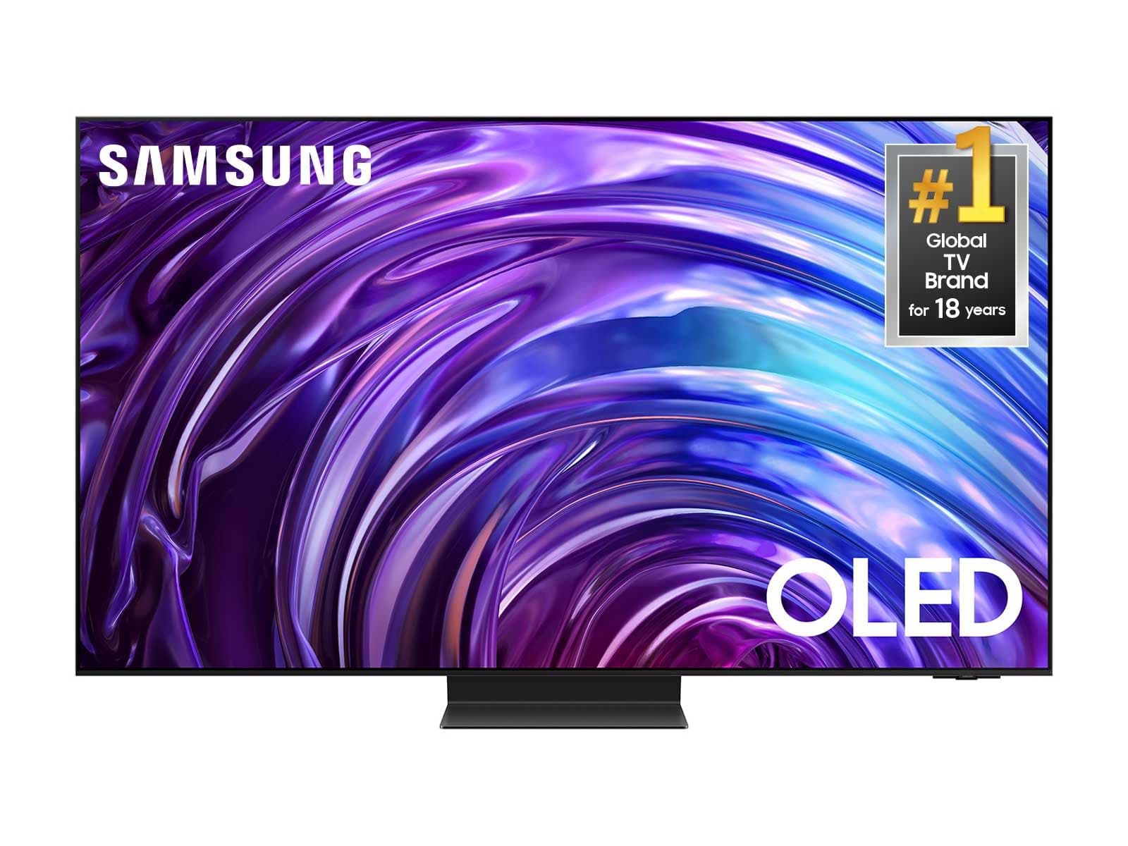 77-Inch Class OLED 4K S95D Series HDR Pro Smart TV w/Dolby Atmos, Object Tracking Sound+, Motion Xcelerator, Real Depth Enhancer, 4K AI Upscaling, Alexa Built-in (QN77S95D, 2024 Model)