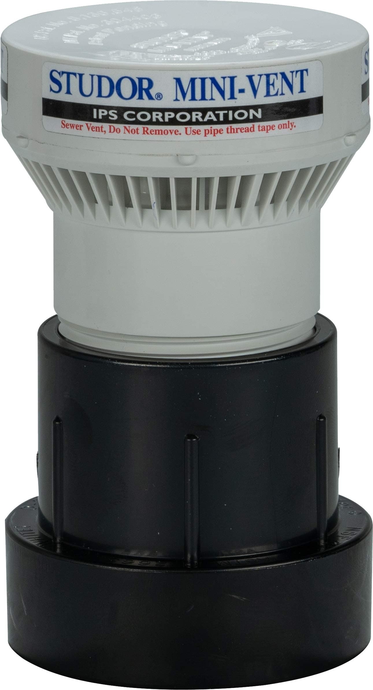 20340 Mini-Vent Air Admittance Valve with ABS Adapter, 1-1/2- or 2-Inch Connection