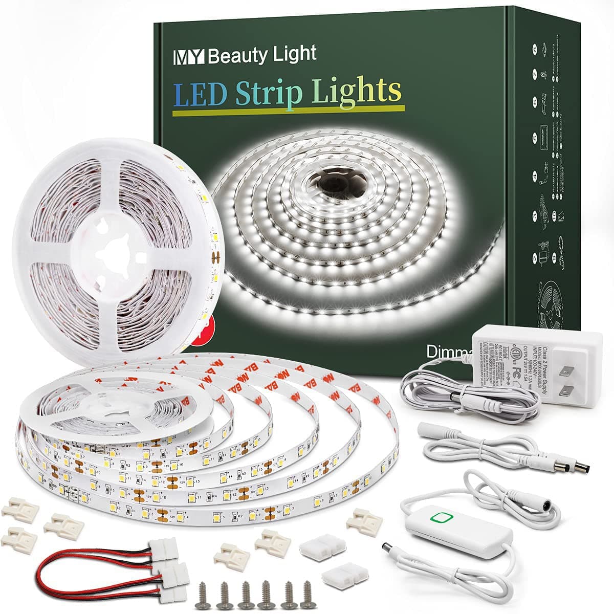 Dimmable White LED Strip Light