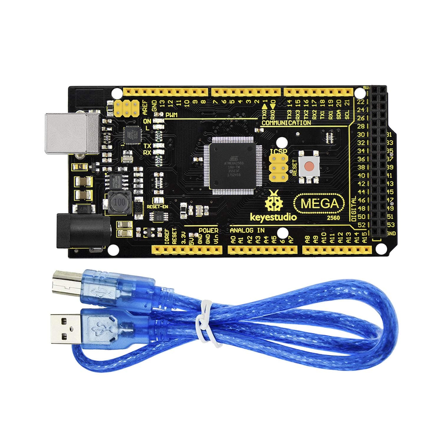 KEYESTUDIO Upgraded Mega 2560 R3 Board for Arduino