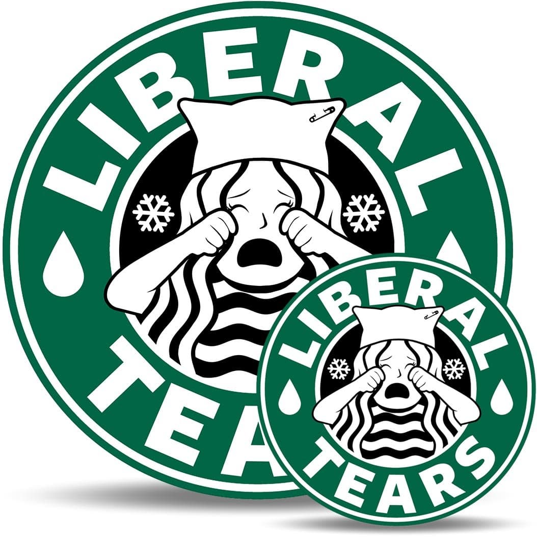 Liberal Tears Bumper Sticker and Magnet Set