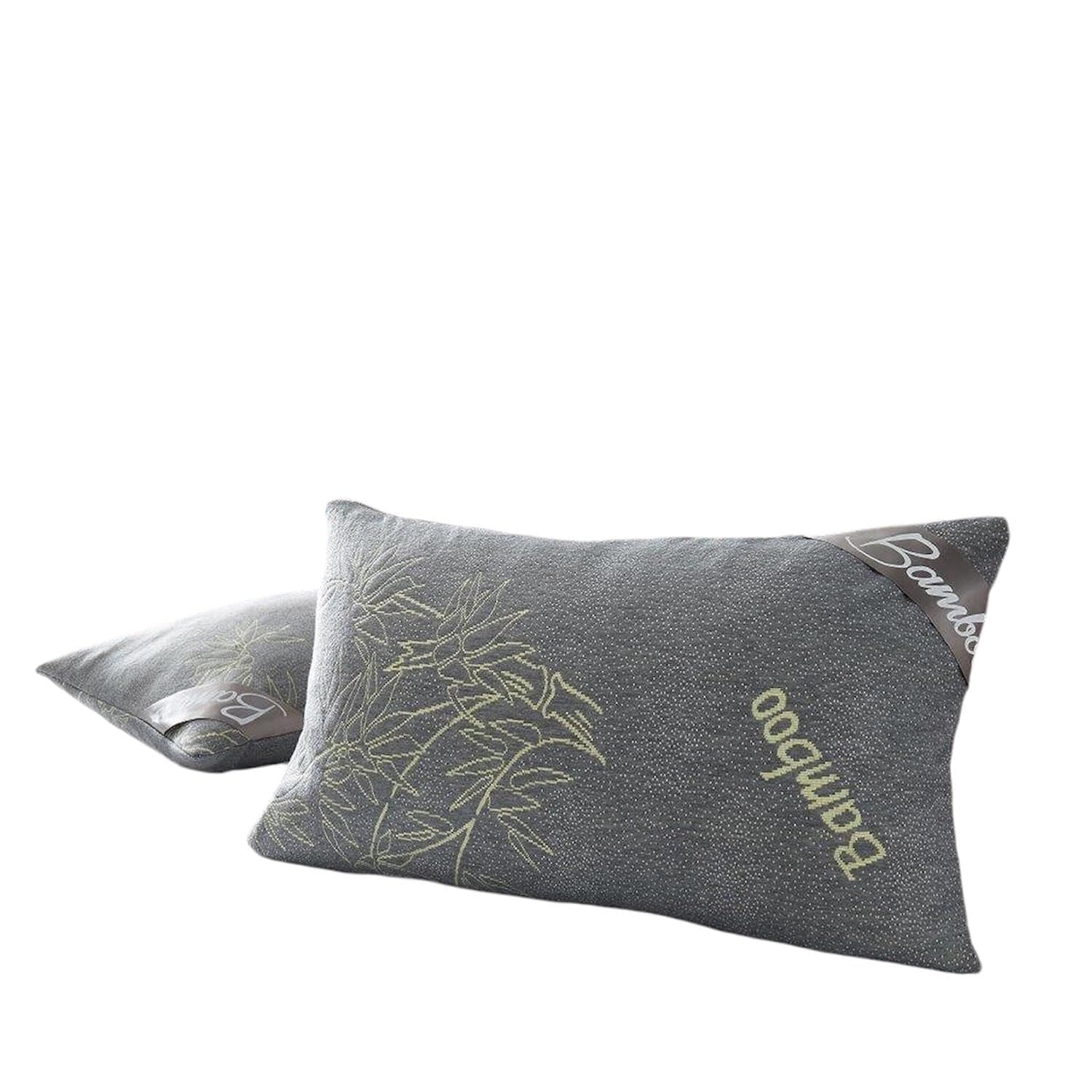 Marilyn Bed and Bath Premium Quality Memory Form Bamboo Pillow With Removable Cover (Pack of 2)