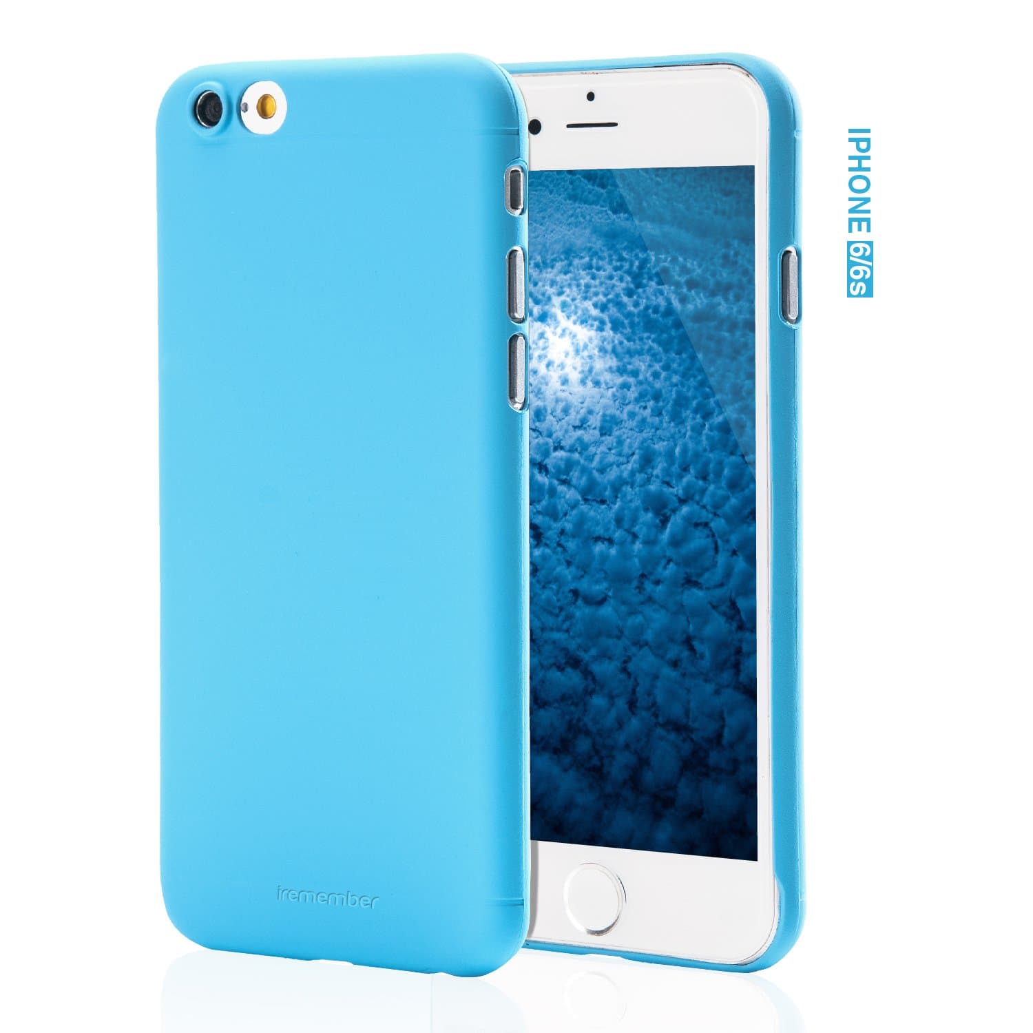 iPhone 6 plus Case iremember ultra Thin Exact-Fit Premium Coated Non Slip Surface with Excellent Grip Case for iPhone 6 plus 6s plus(blue)