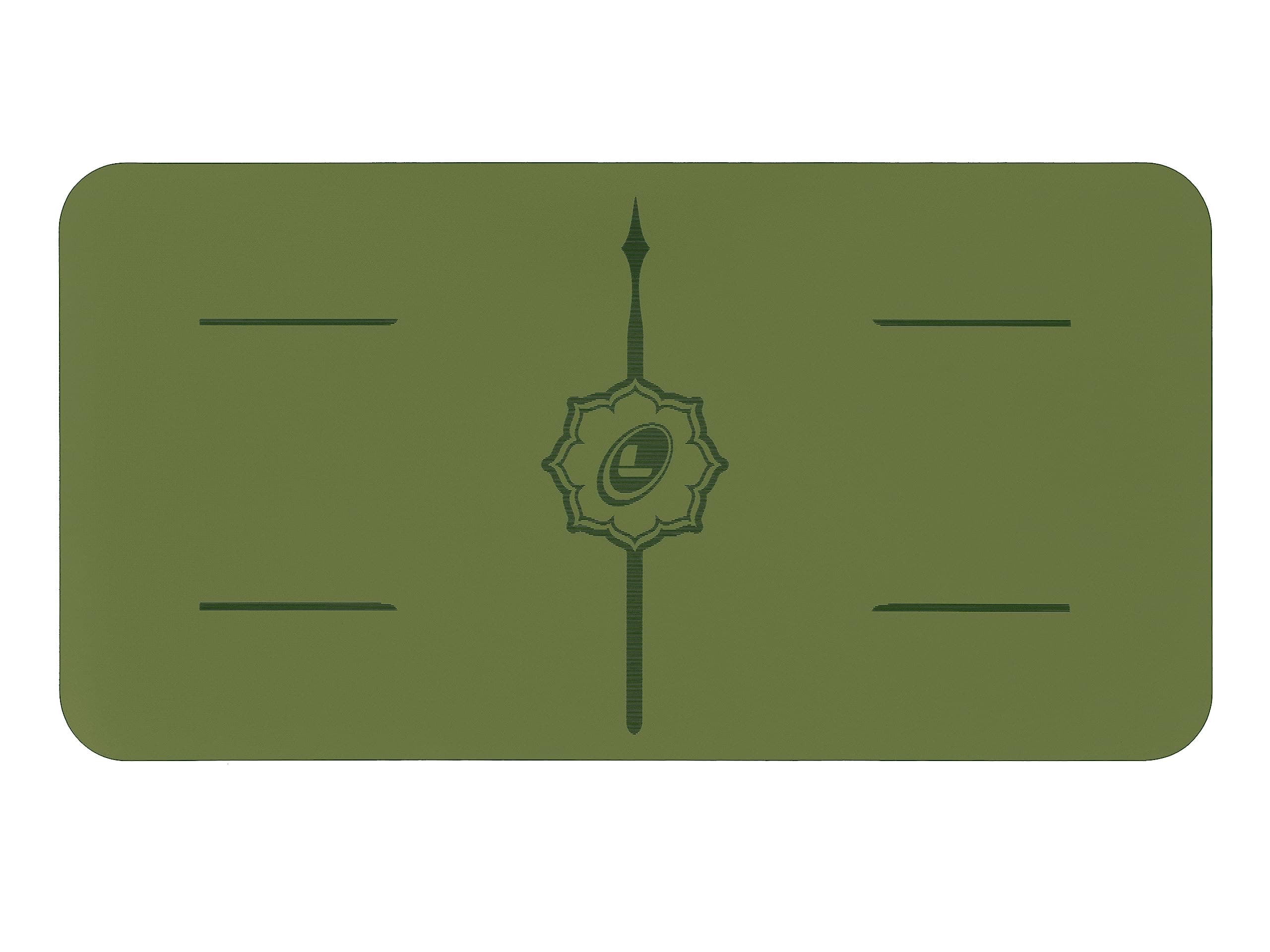 Liforme Yoga Pad - Patented Alignment System, Warrior-like Grip, Non-slip, Eco-friendly, 4.2mm Thick Pad for Knee, Elbow and Hand Support