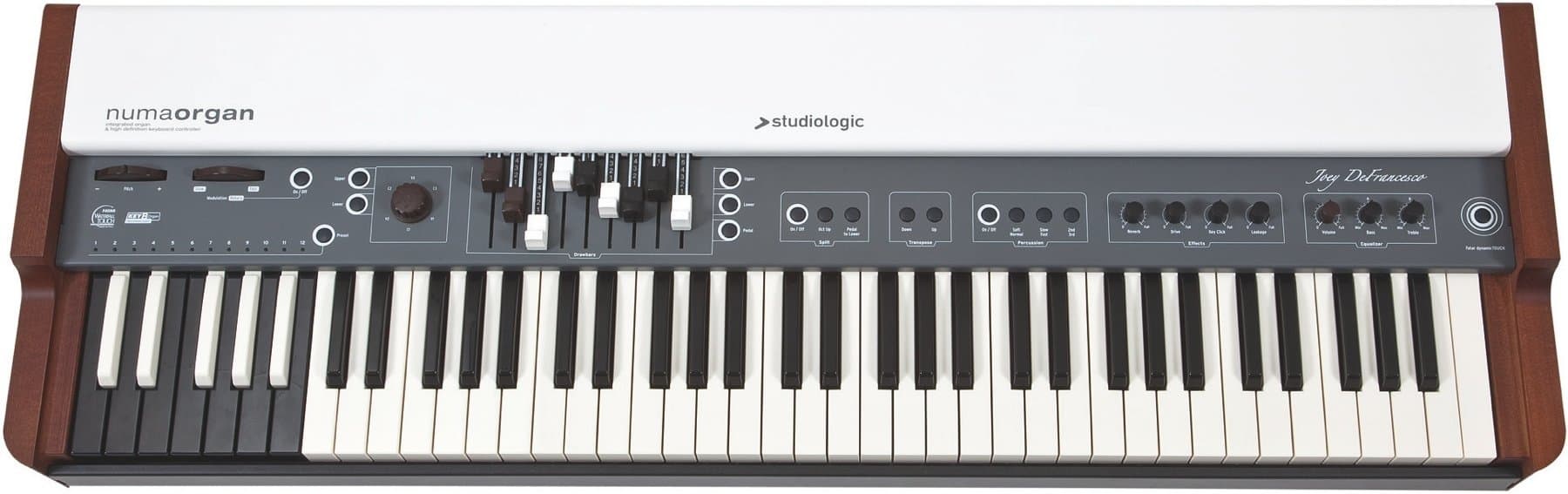 Studiologic Numa Virtual Tone Wheel Organ 73-Key Waterfall Action Keyboard with Reversed Octave