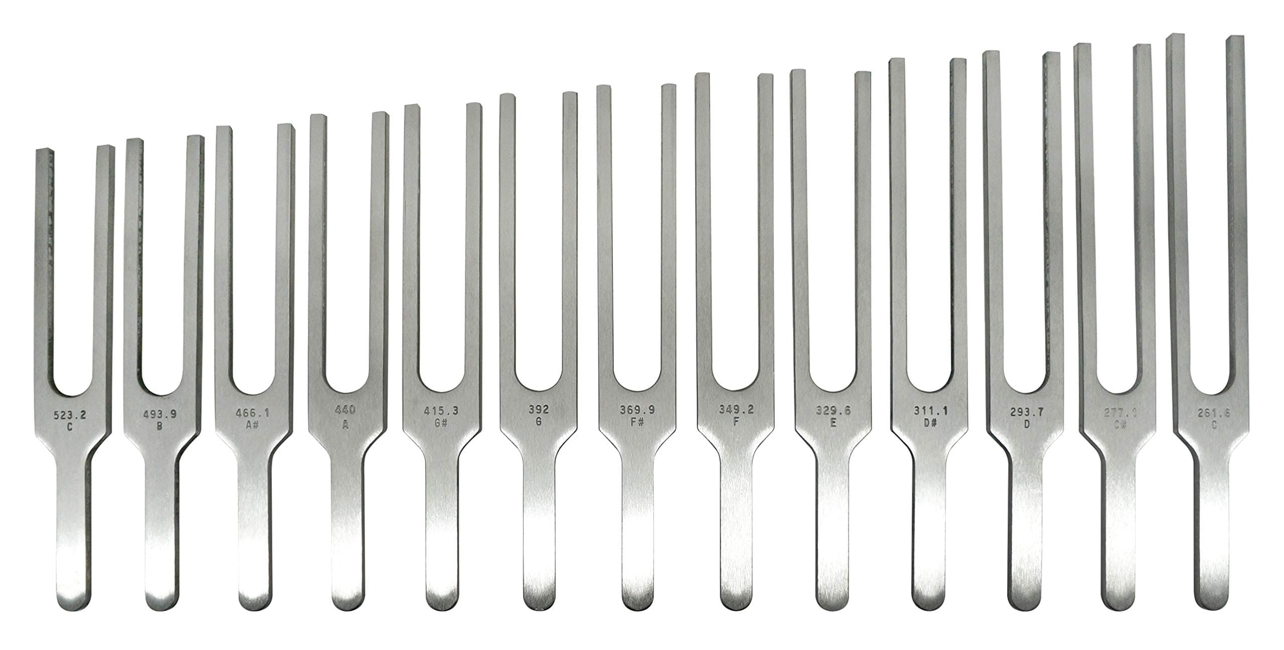 Musical Tuning Fork Set of 13