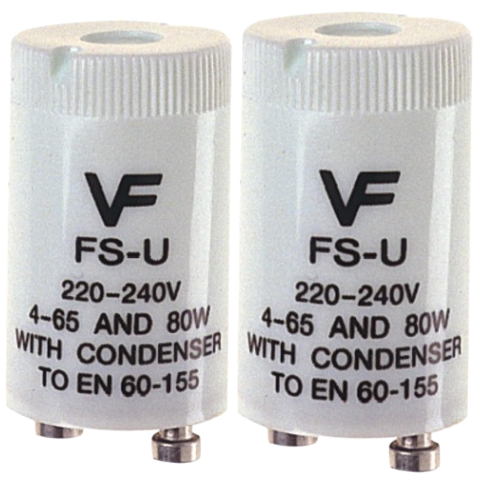 2 Pack FSU Flourescent Starter Unit for Lamps Between 4-65 W Watt 240V Also Aquarium Lighting lamp Tube