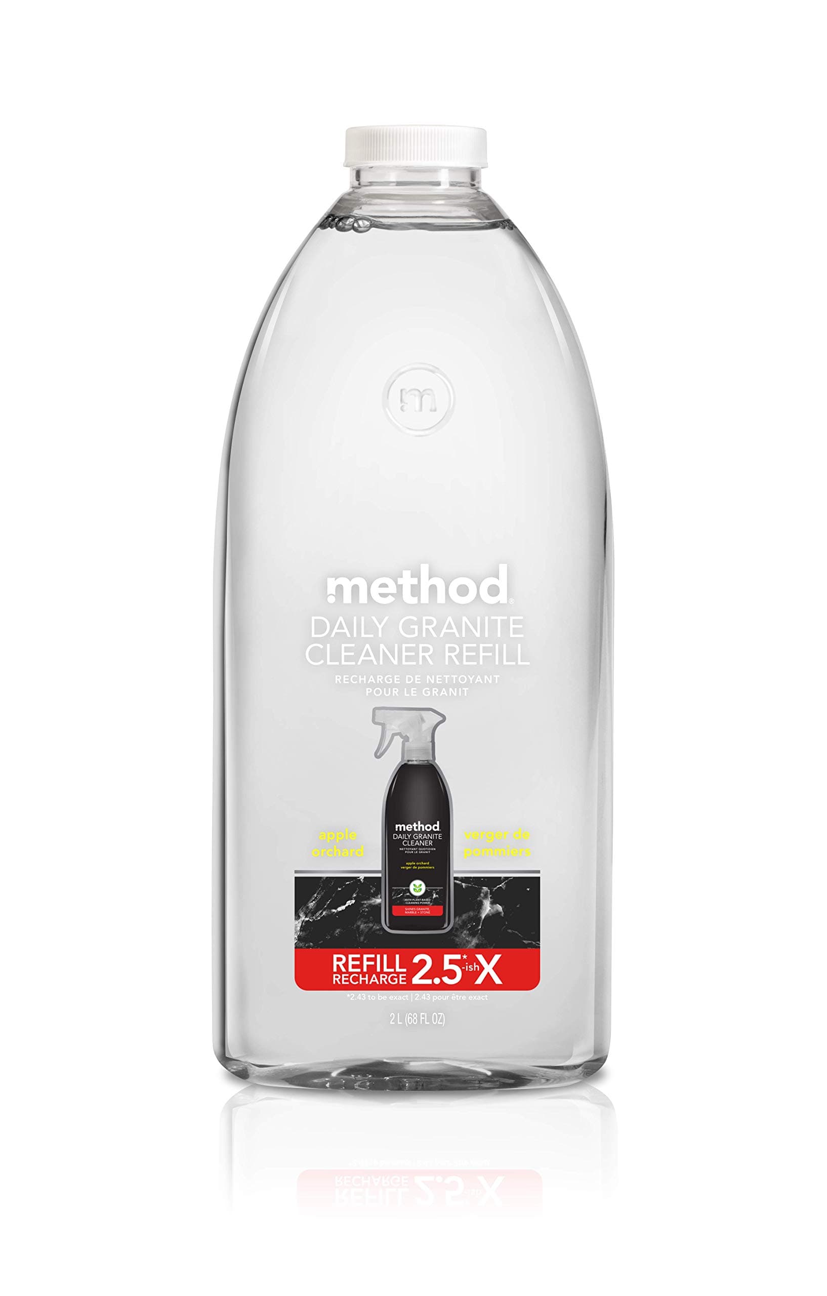 Method Daily Granite Cleaner Refill, Apple Orchard, 68 Ounce