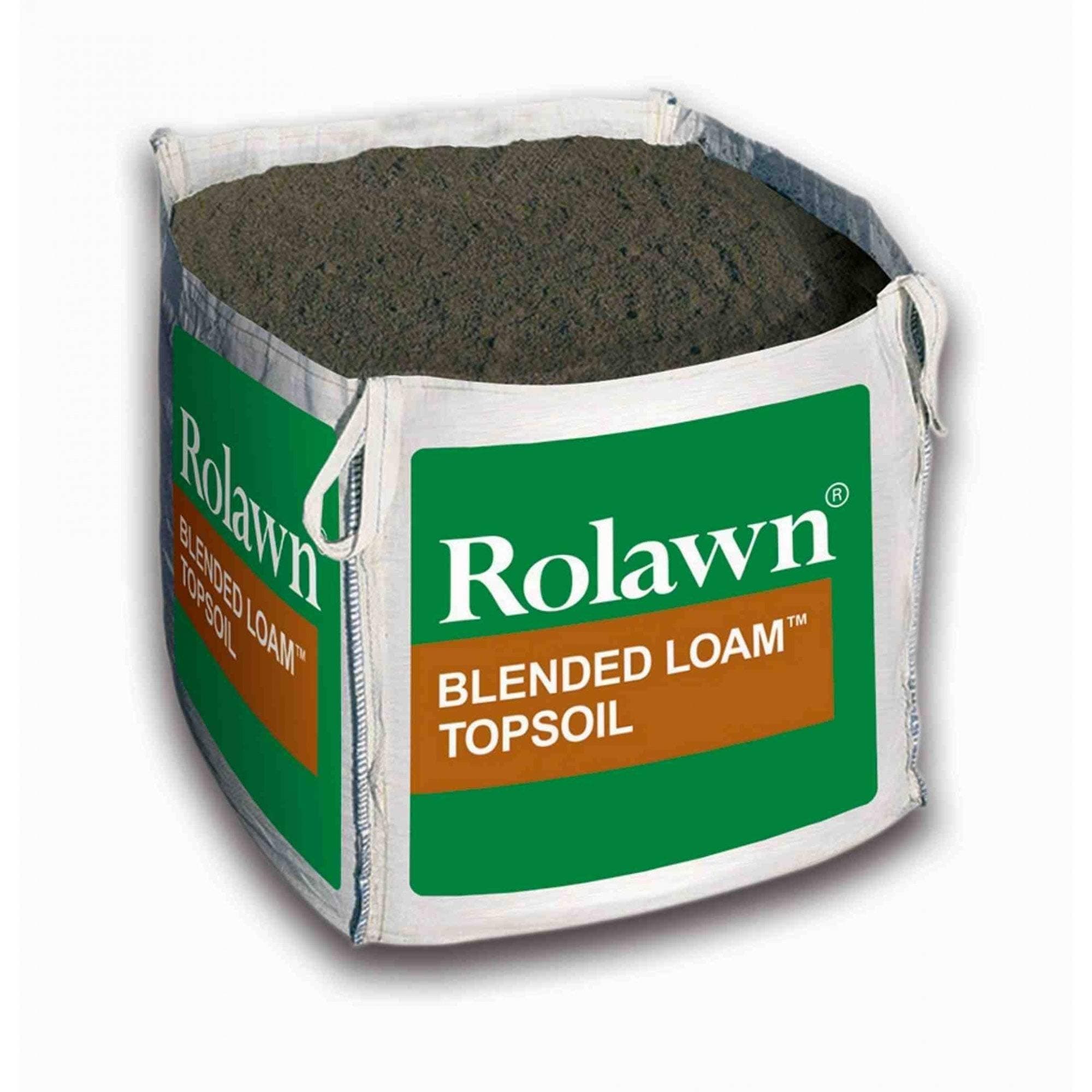 LARGE BULK DUMPY BAG ROLAWN BLENDED LOAM TOP SOIL 850KG