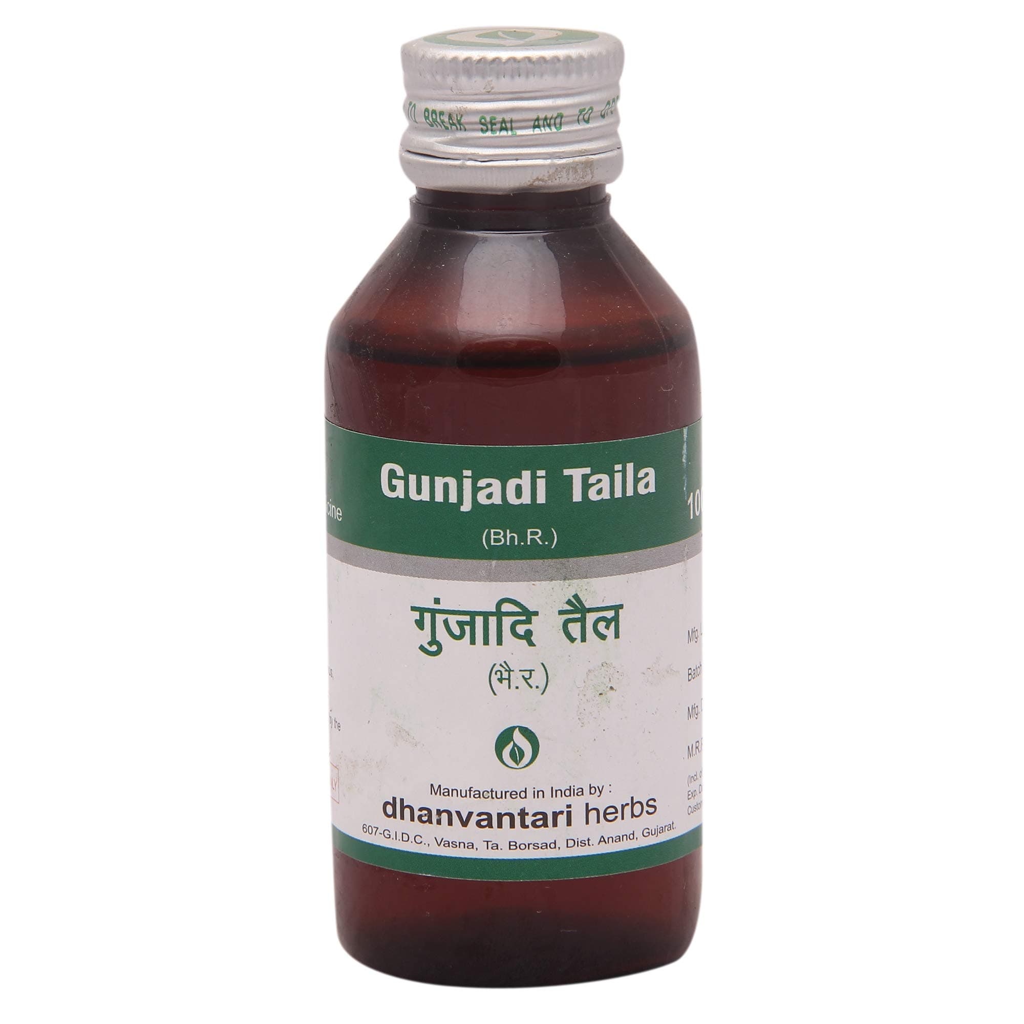 Dhanvantari Gunjadi Taila-100 Ml