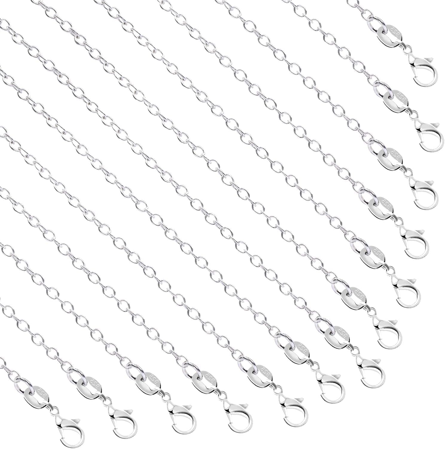 Silver Plated Necklace Chains