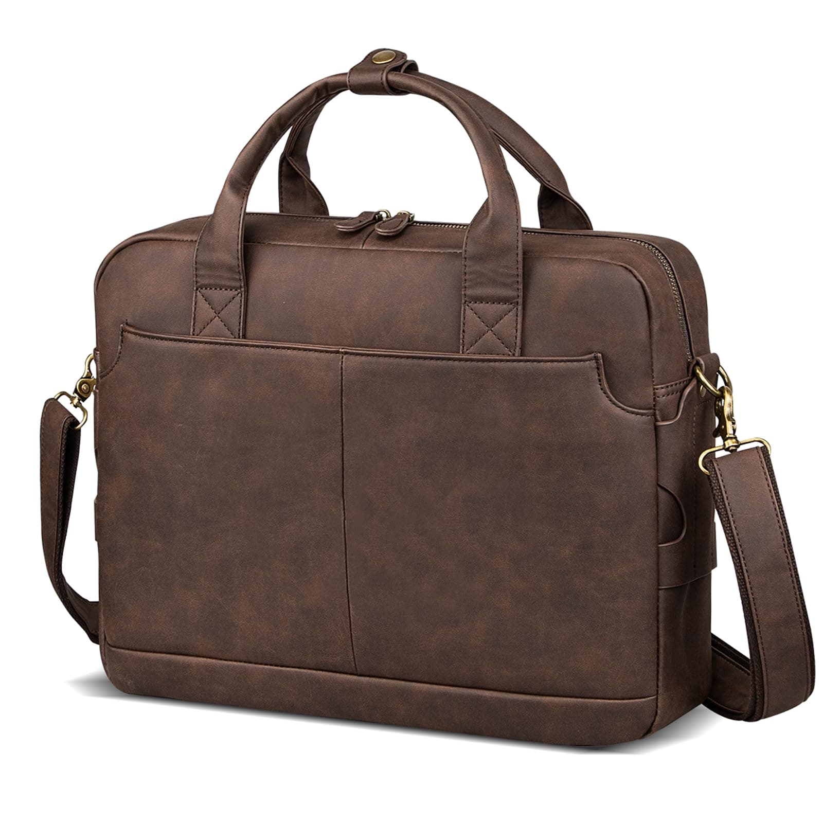 Dark Brown Briefcase for Men
