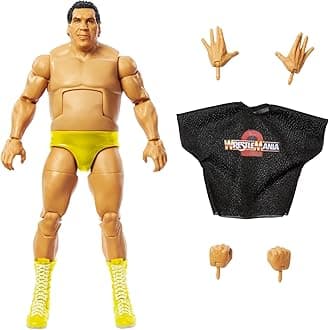 Mattel WWE Elite Collection Action Figure Andre the Giant Legends with Accessory, HVF56