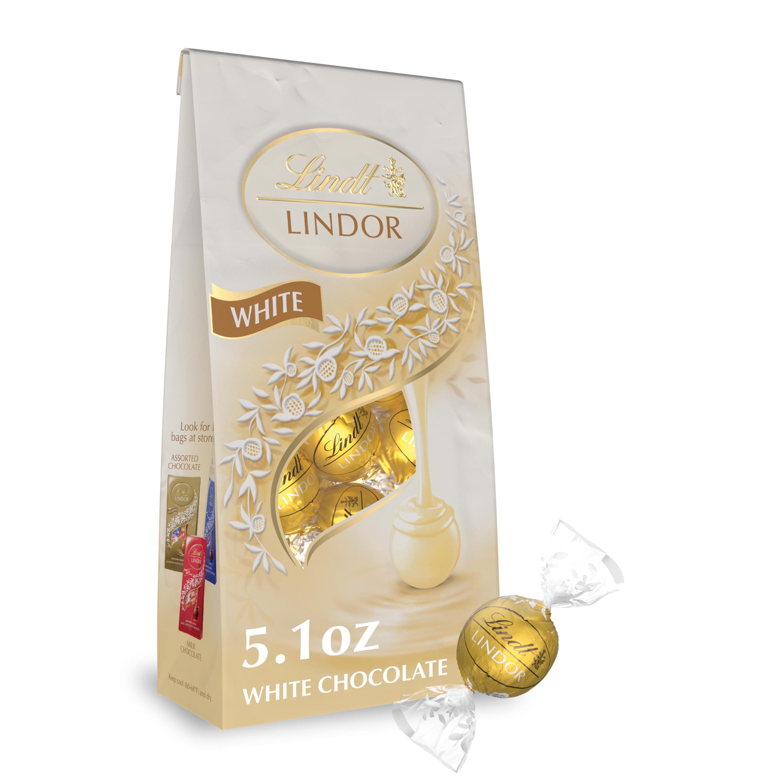 Lindt LINDOR White Chocolate Truffles