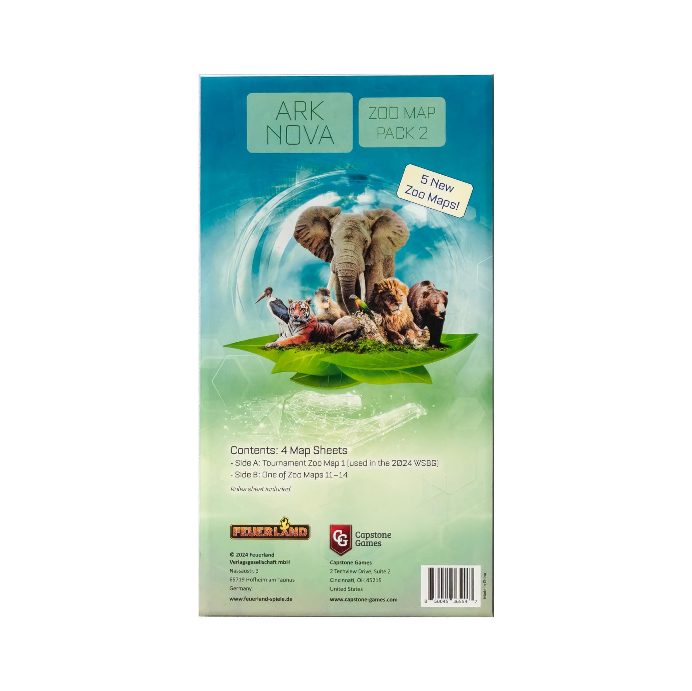 Ark Nova - Zoo Map Pack 2