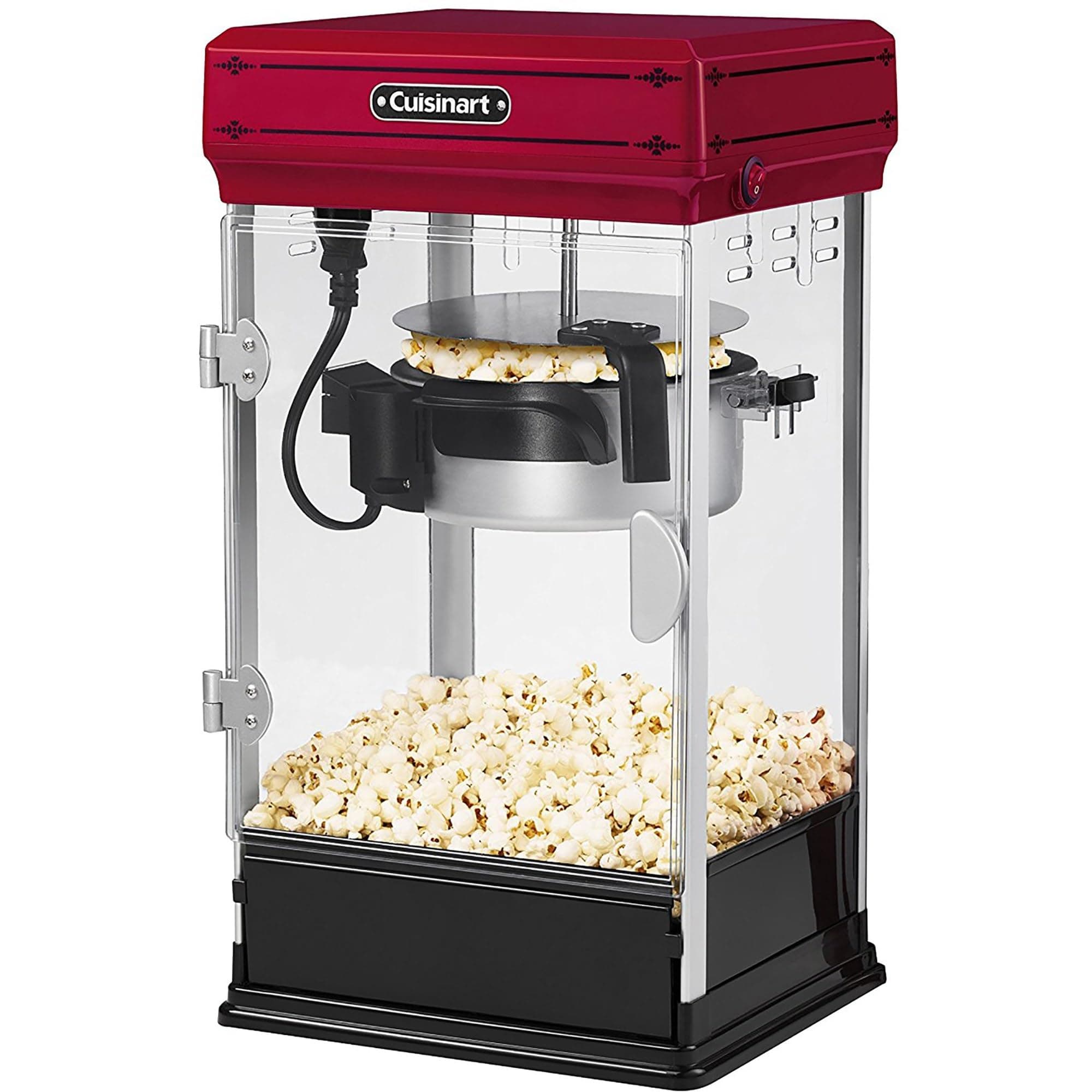 Cuisinart CPM-28 Classic-Style Popcorn Maker, Red