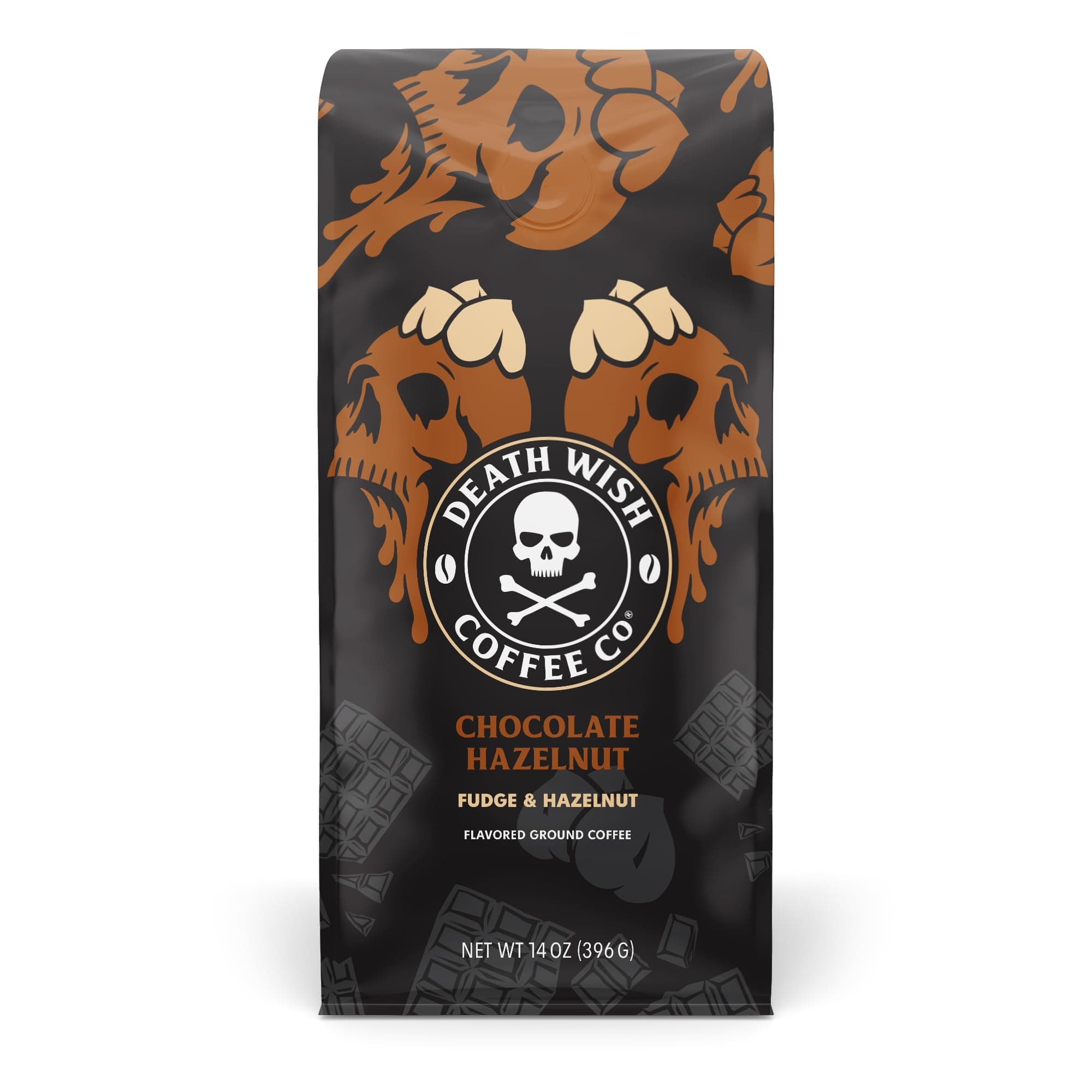 Chocolate Hazelnut Ground Coffee, Fair Trade (14 oz)