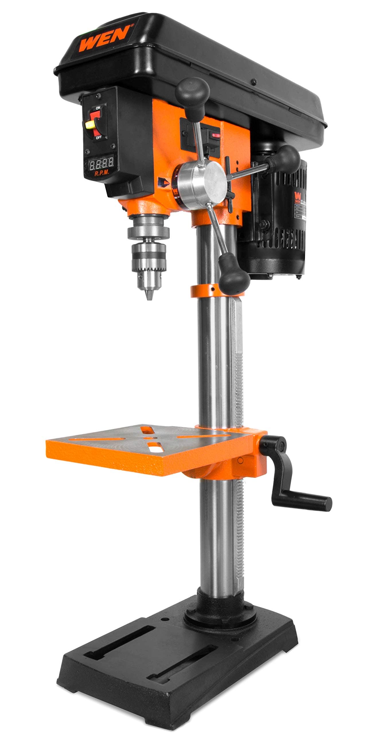 4212T 5-Amp 10-Inch Variable Speed Cast Iron Benchtop Drill Press with Laser