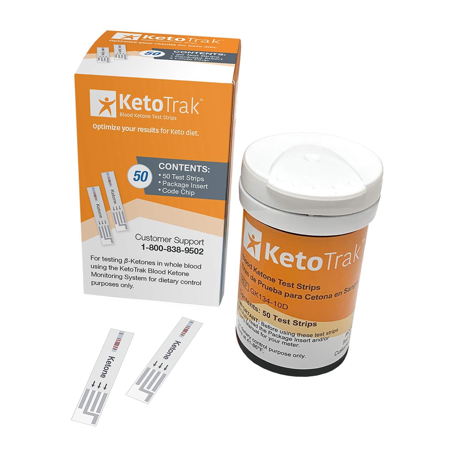 Blood Ketone Test Strips -50 Ketone Strips