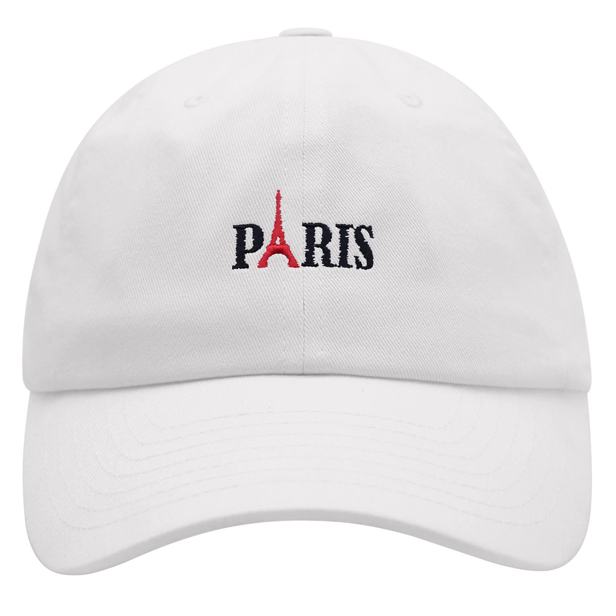 Eiffel Tower Premium Dad Hat Embroidered Cotton Baseball Cap Paris Logo